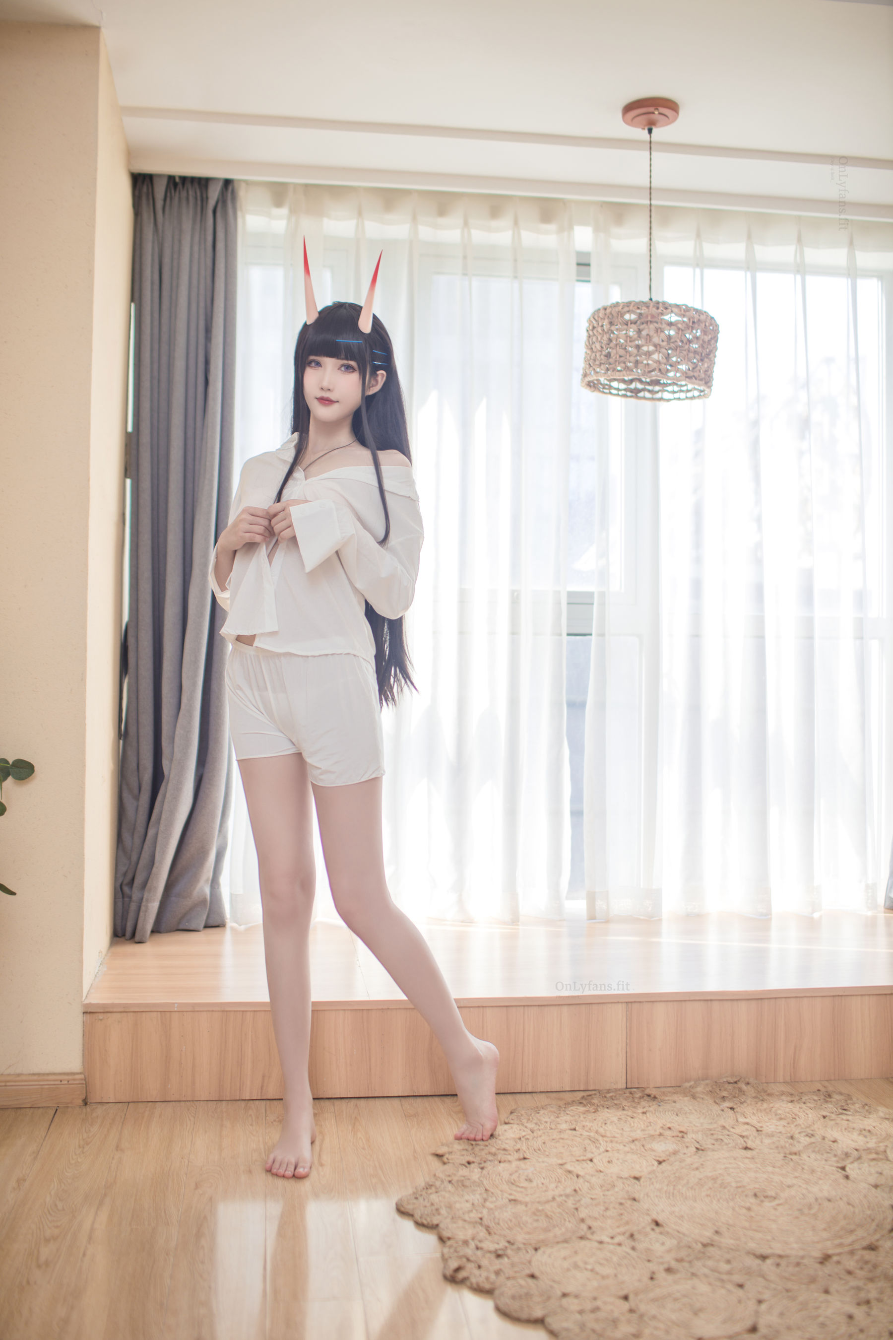 花兮_honoka - 能代 宁静的六叠间-图11