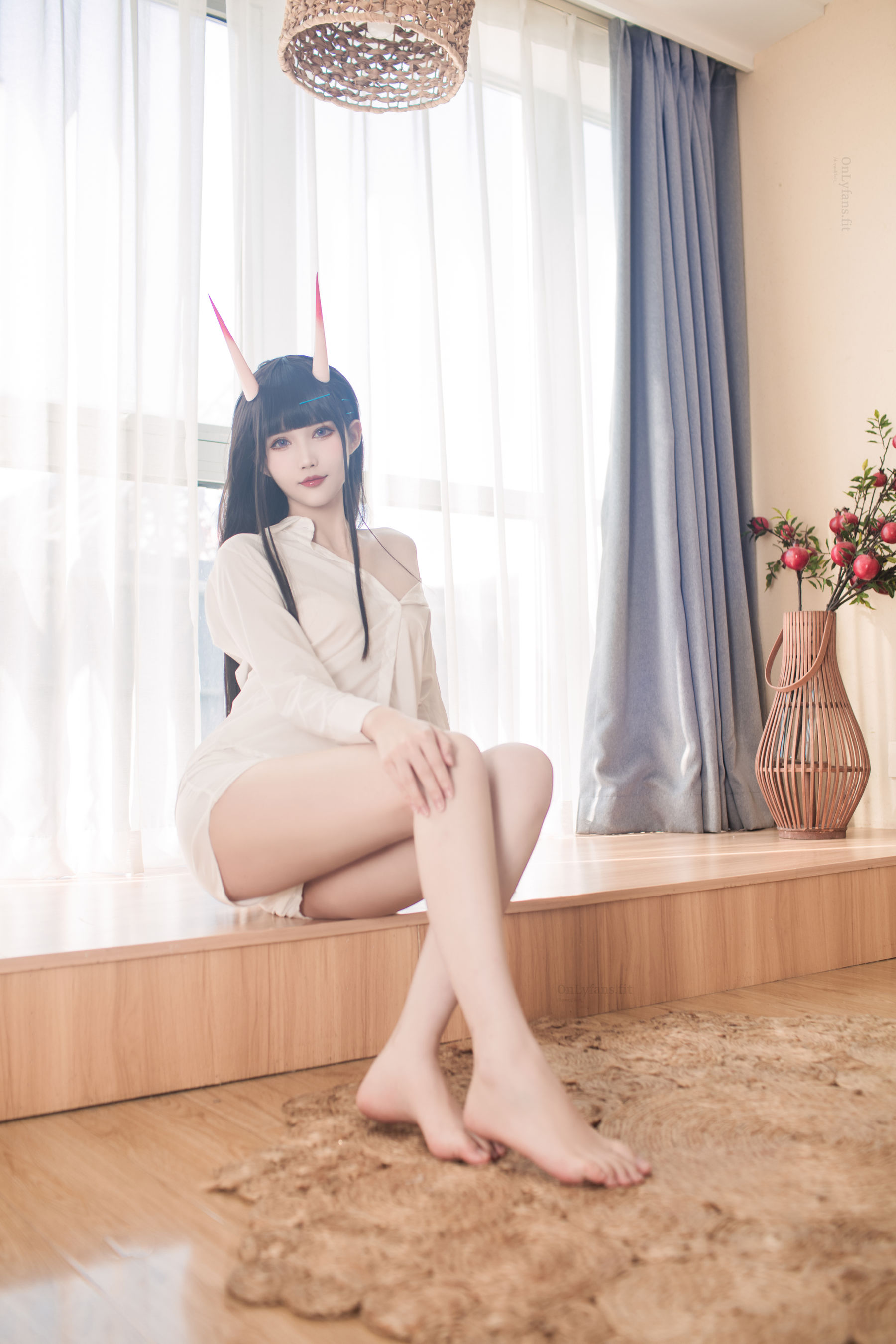 花兮_honoka - 能代 宁静的六叠间-图12