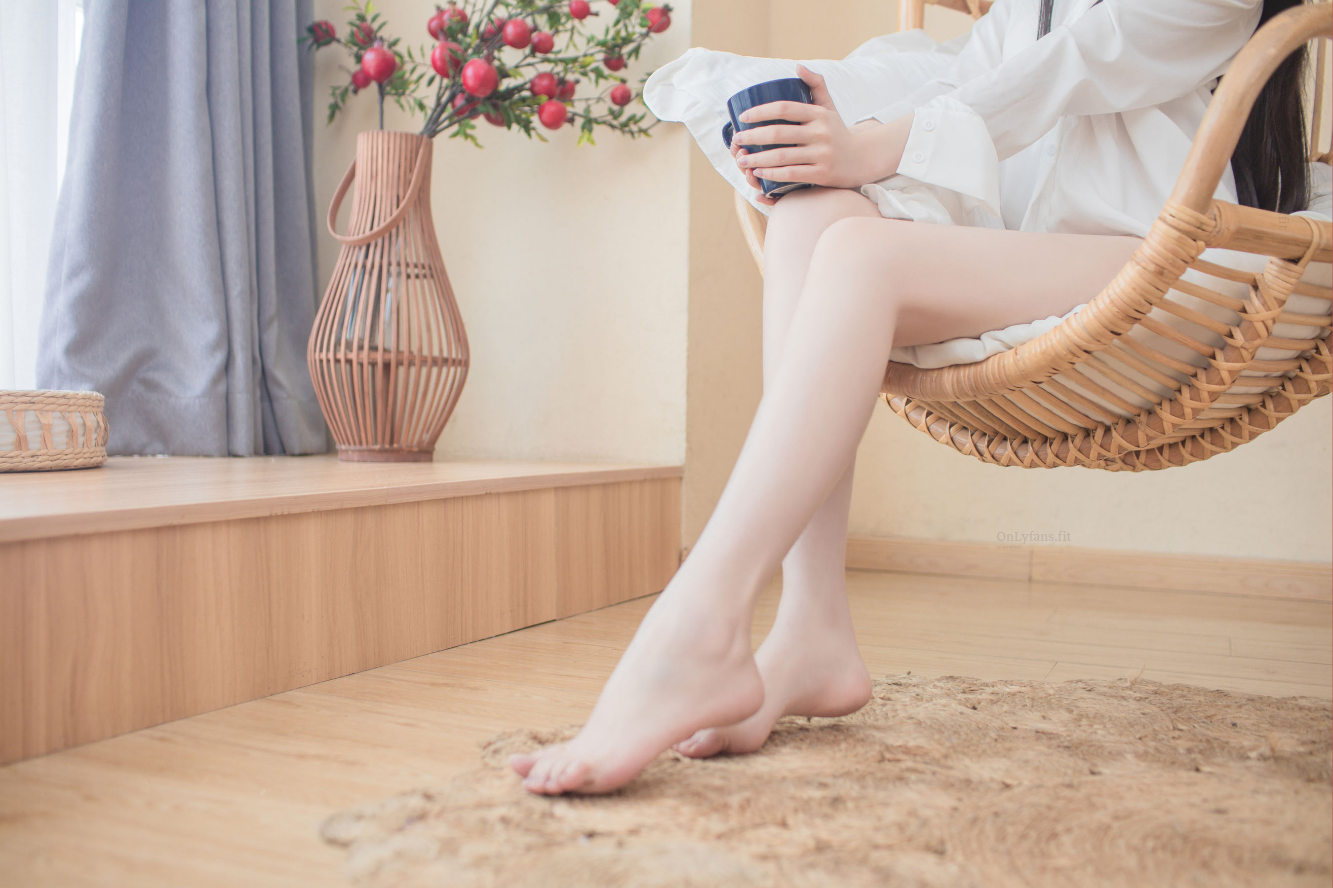 花兮_honoka - 能代 宁静的六叠间-图2