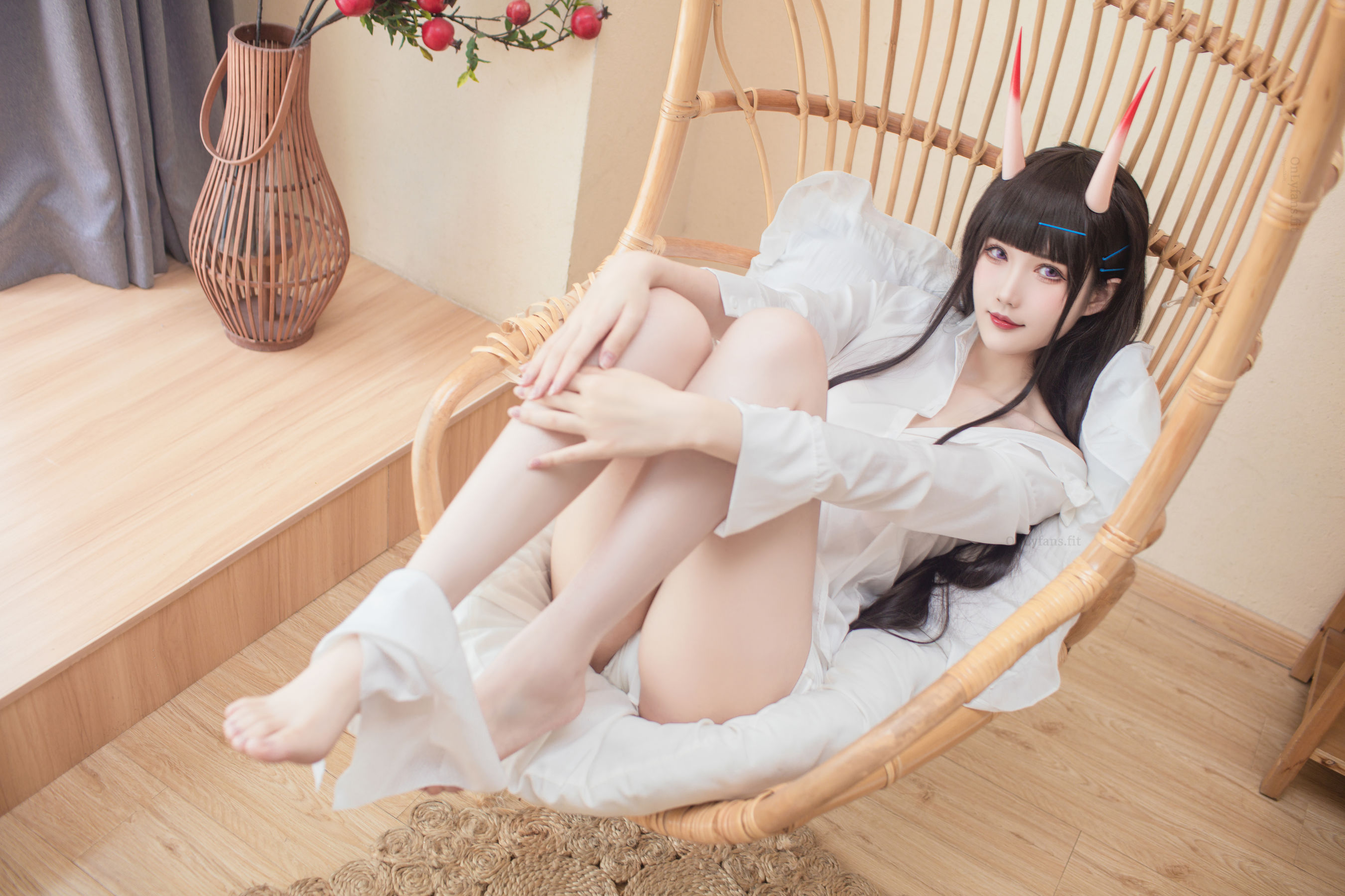 花兮_honoka - 能代 宁静的六叠间-图5