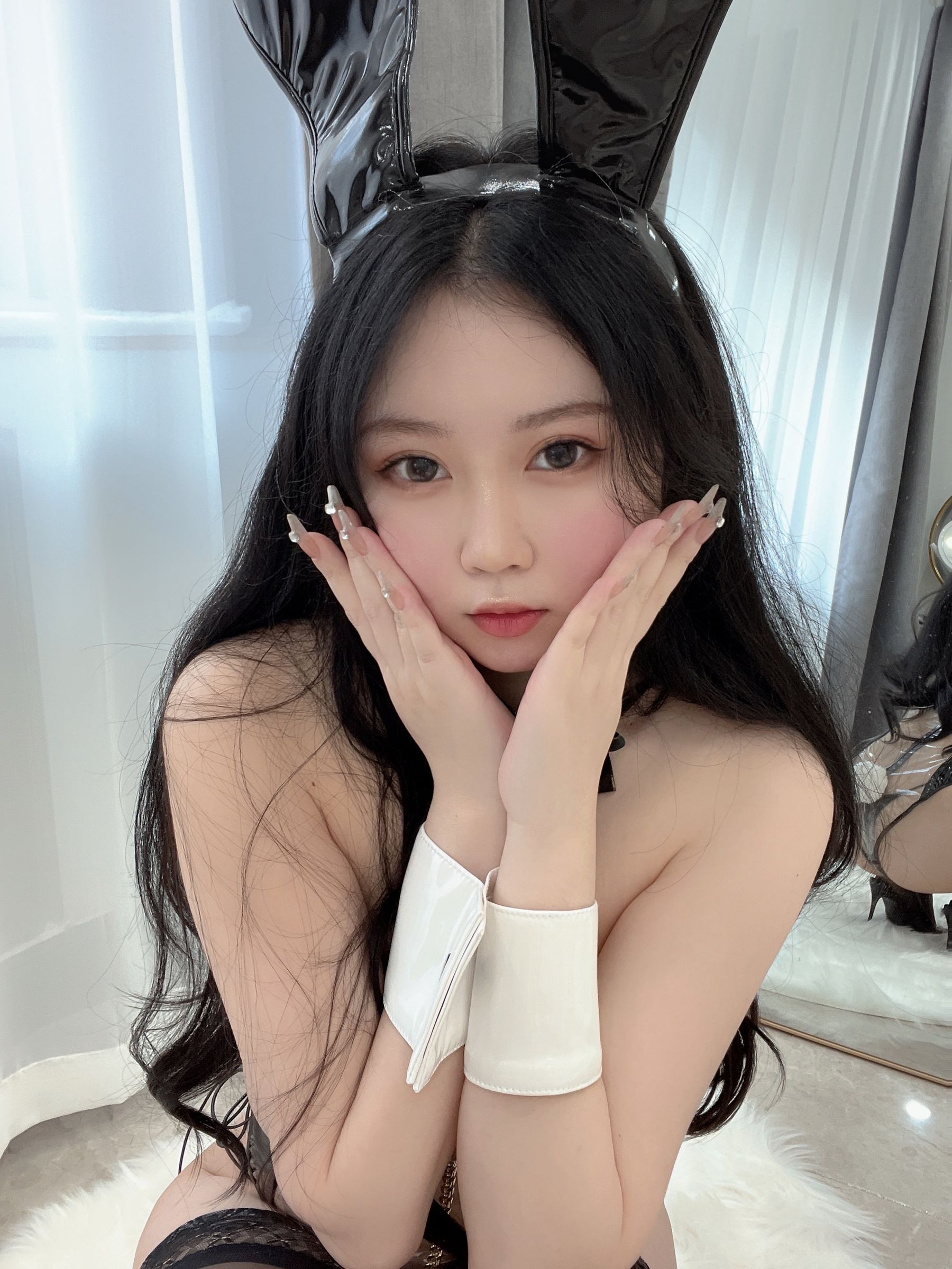 蜜桃少女是依酱呀 - bunny girl-图23