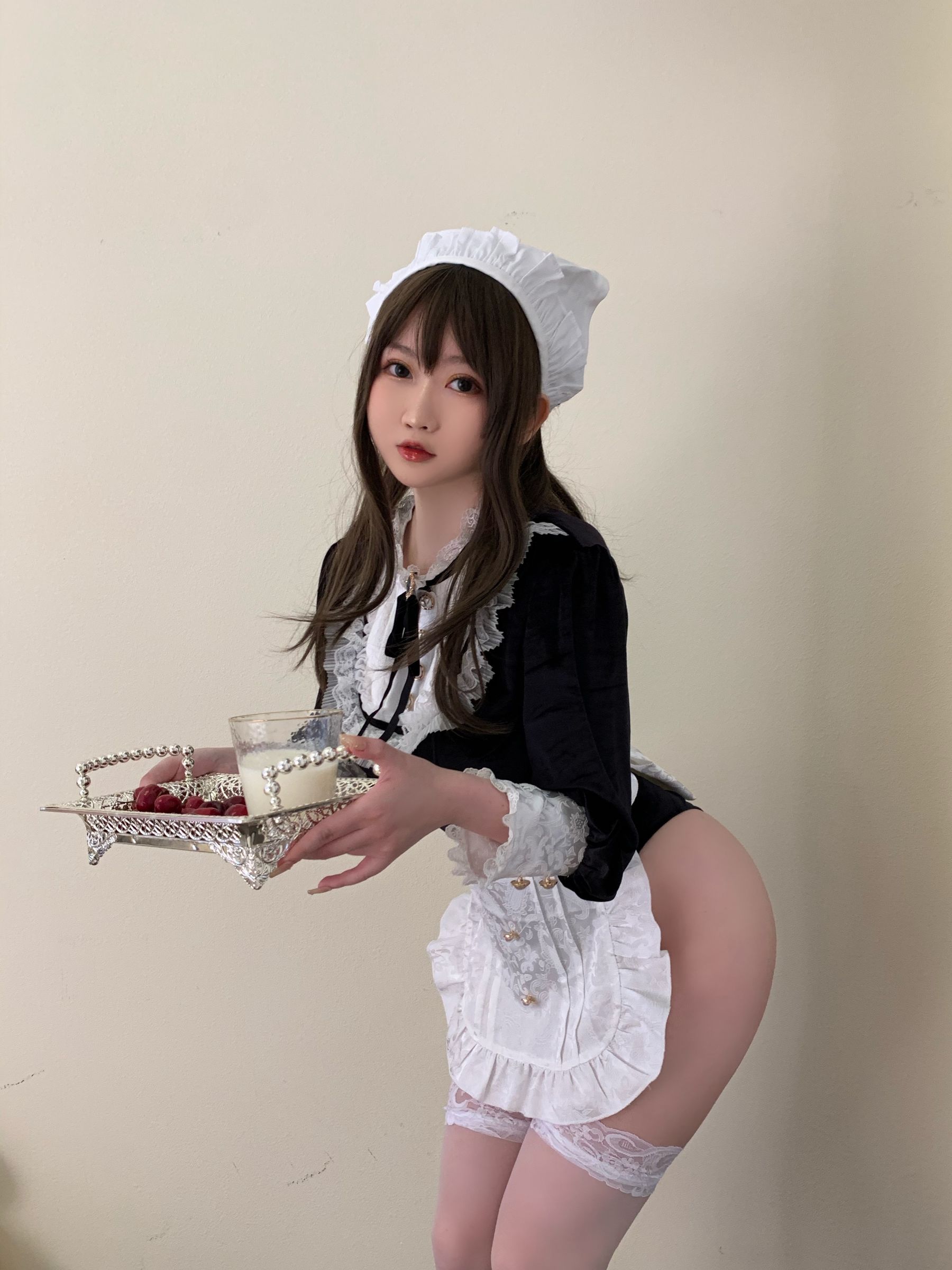 蜜桃少女是依酱呀 - 女仆馆长-图44