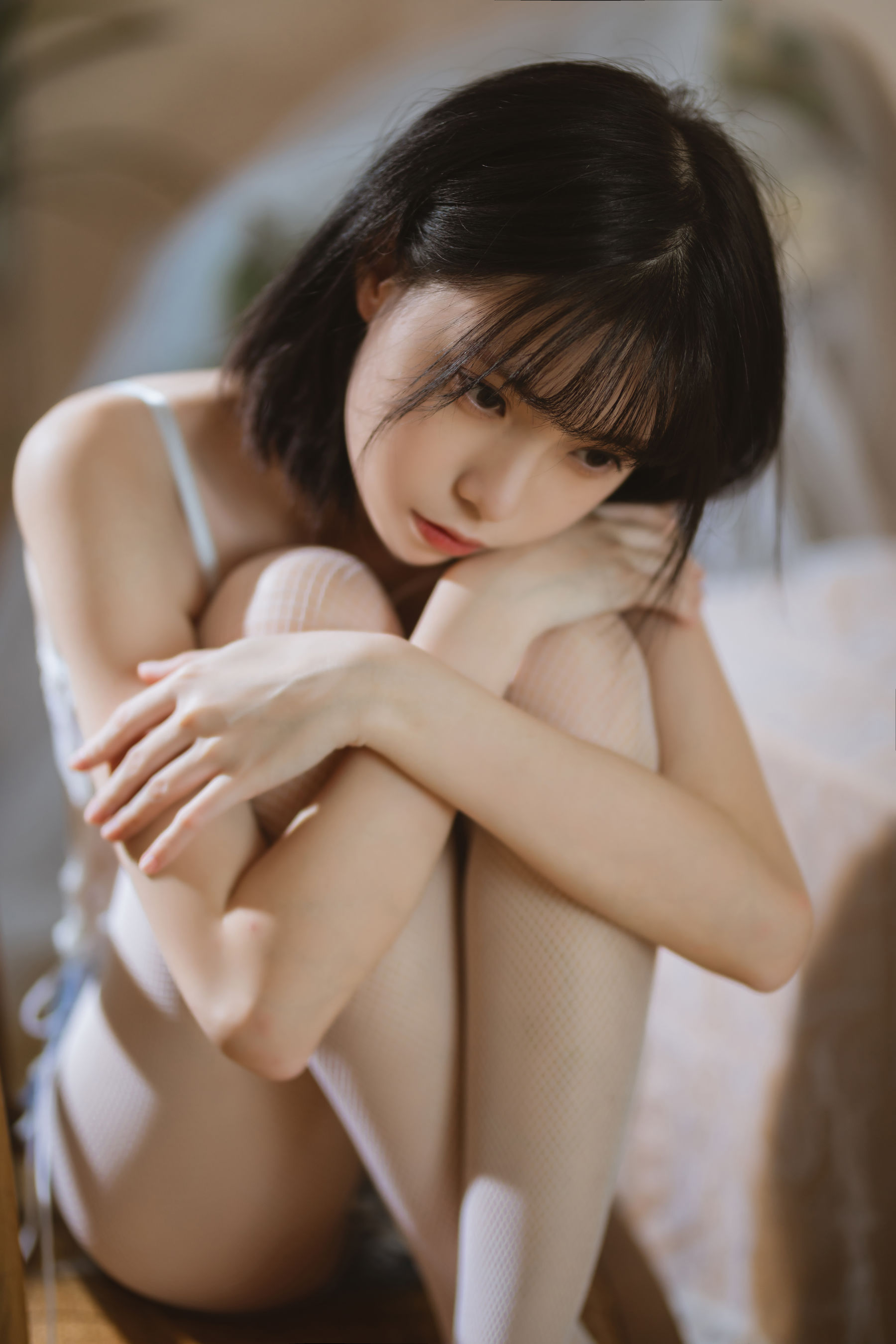 许岚 - 纯欲牛仔短裤-图10