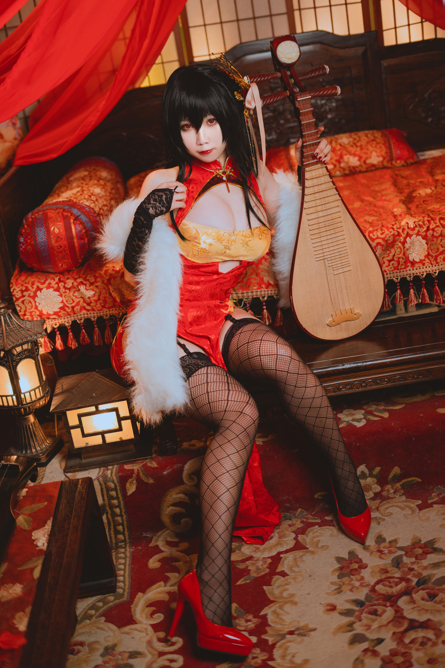 贞子蜜桃 - 大凤旗袍-图8