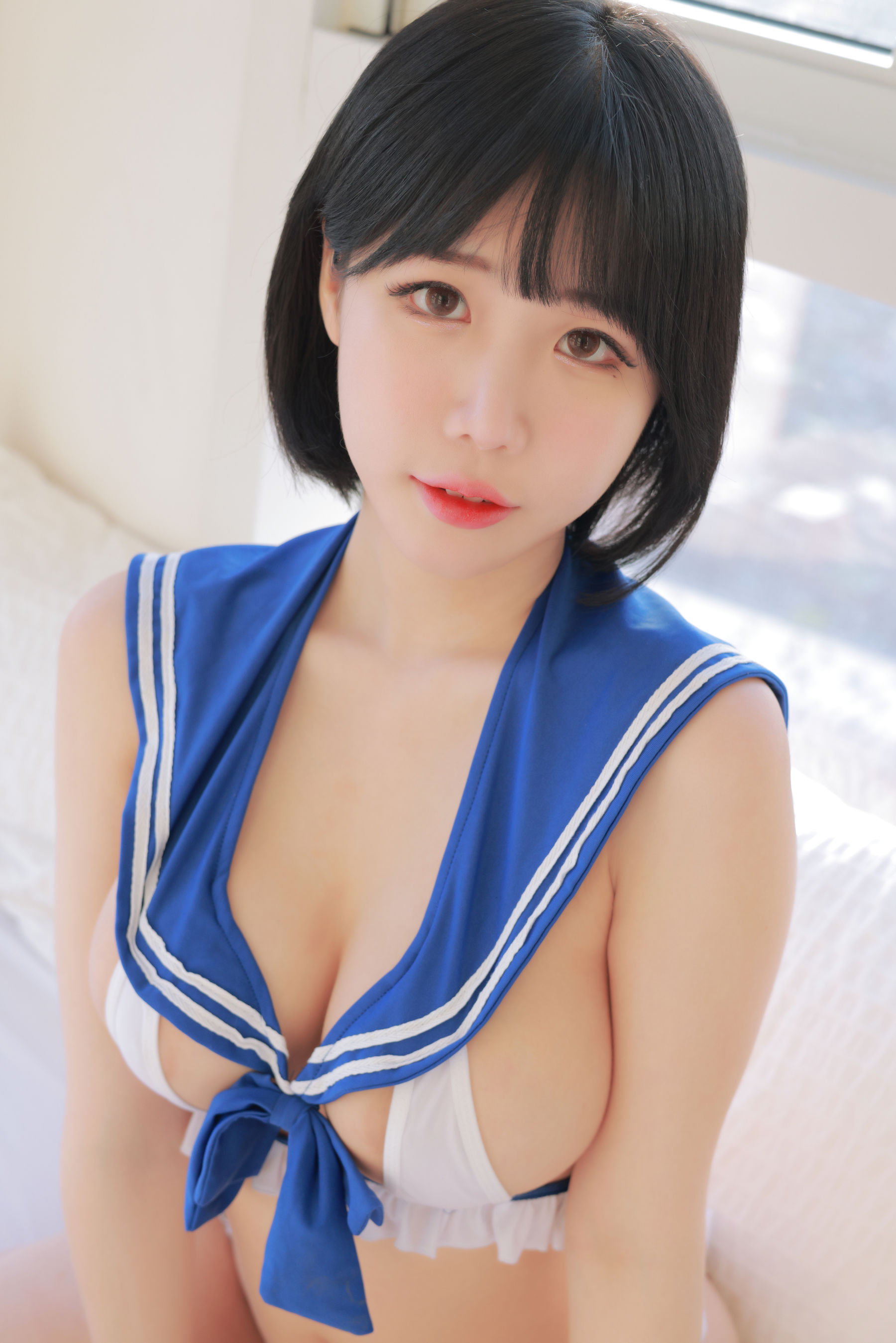韩网可爱性感网红Addielyn - Sailor GIRL-图4