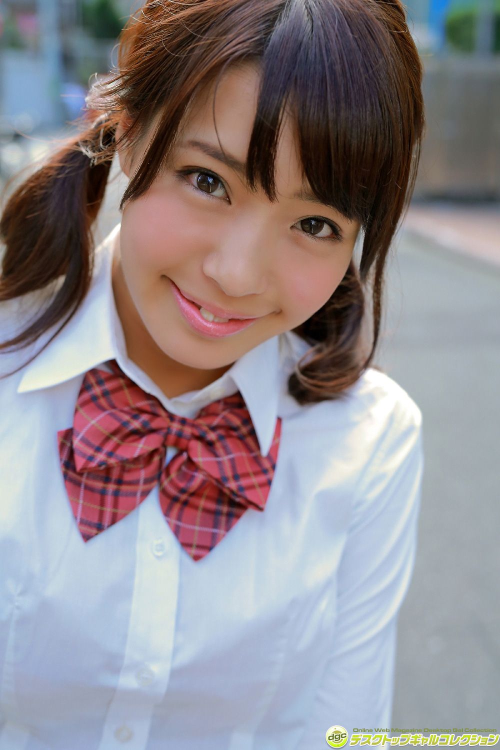 橋本梨菜《制服がはち切れるほどの大迫力Gカップ!》  NO.1290-图2