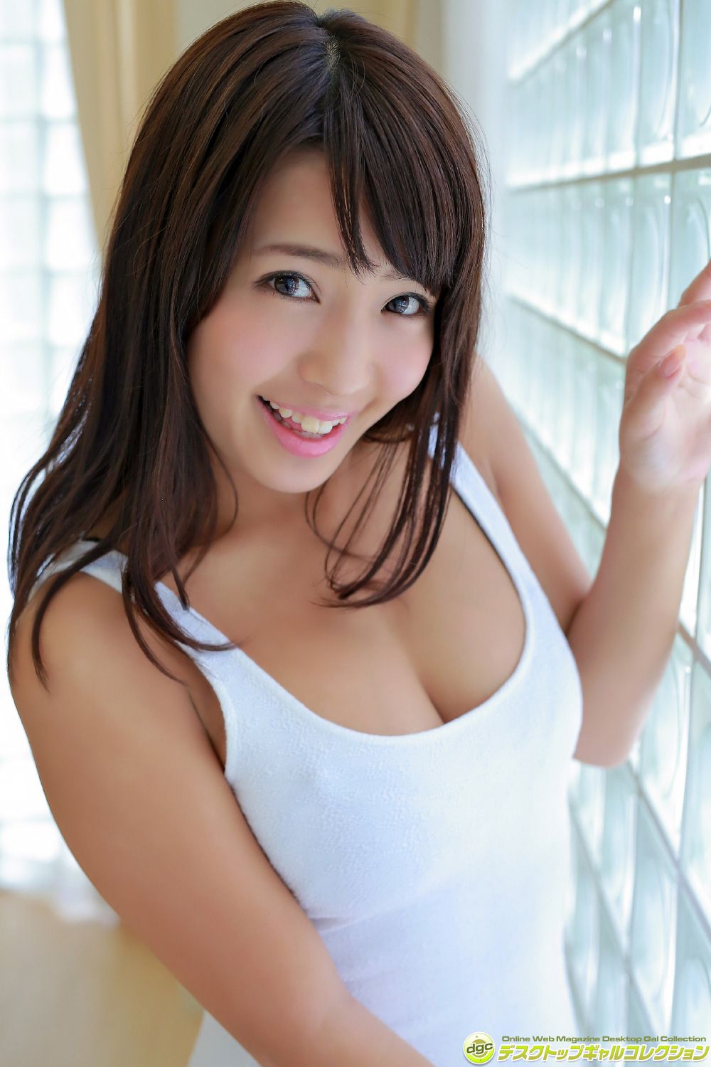 橋本梨菜《制服がはち切れるほどの大迫力Gカップ!》  NO.1290-图55