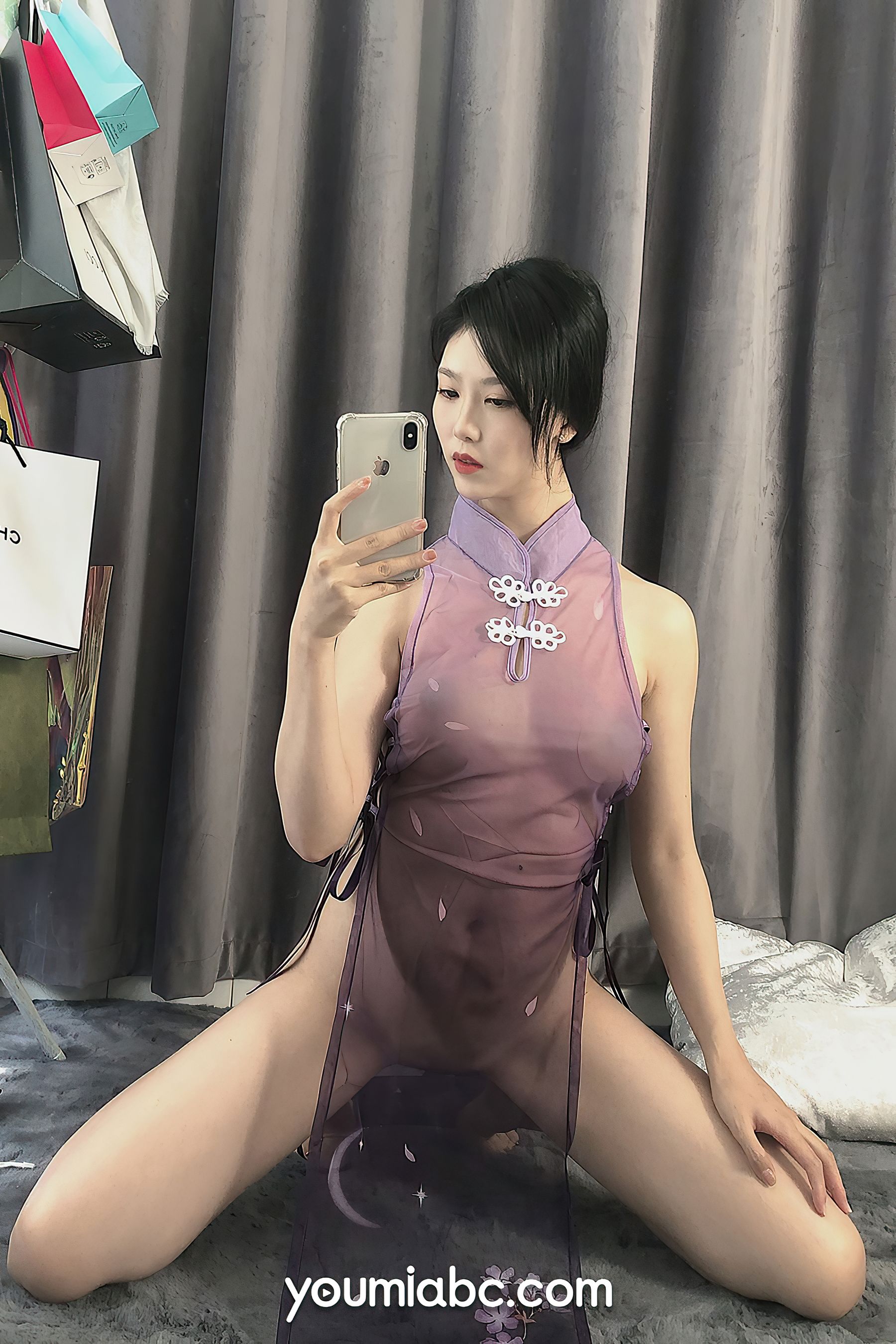 抖娘利世 江南烟雨紫-图7