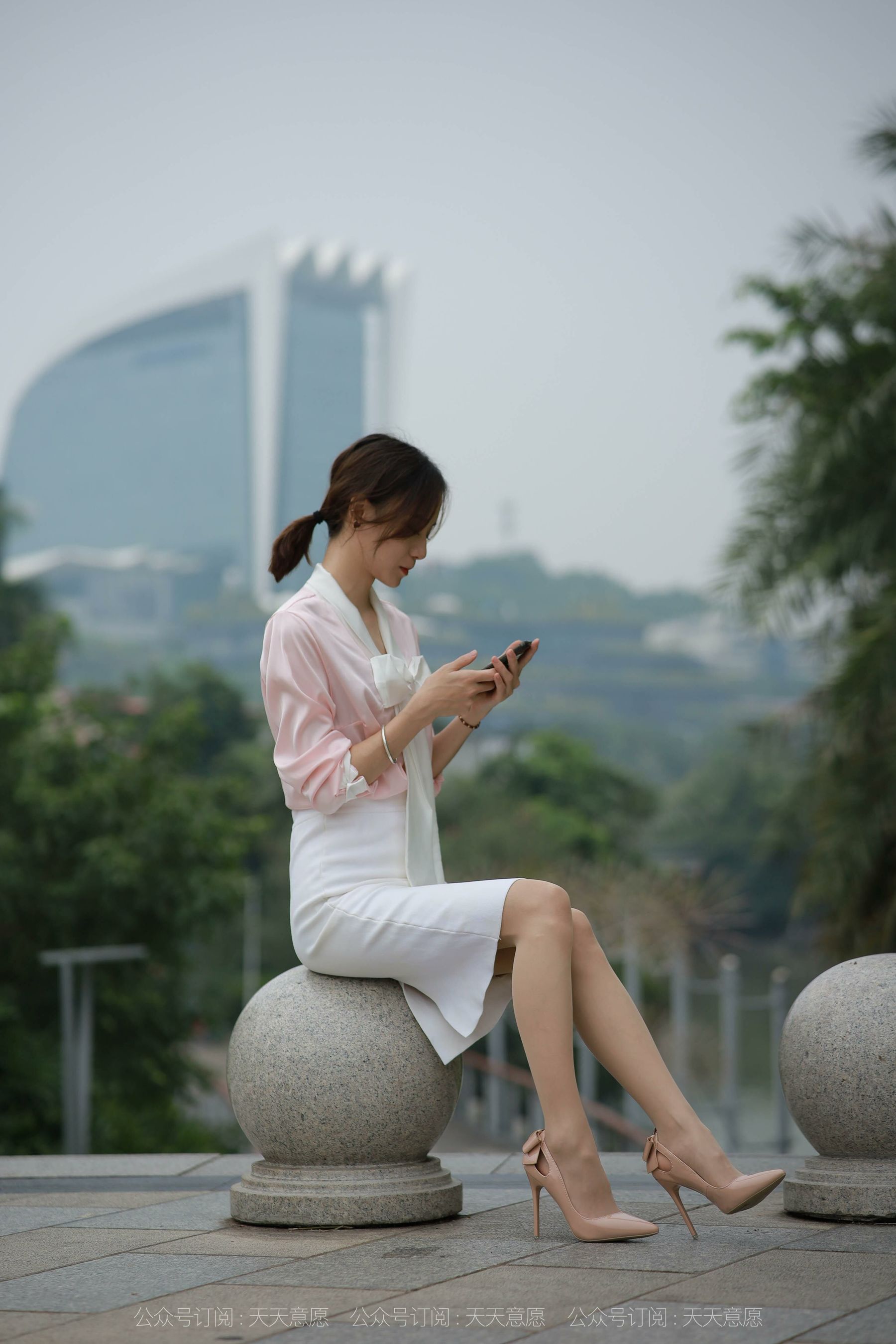 模特 小六 《城市丽人》-图7