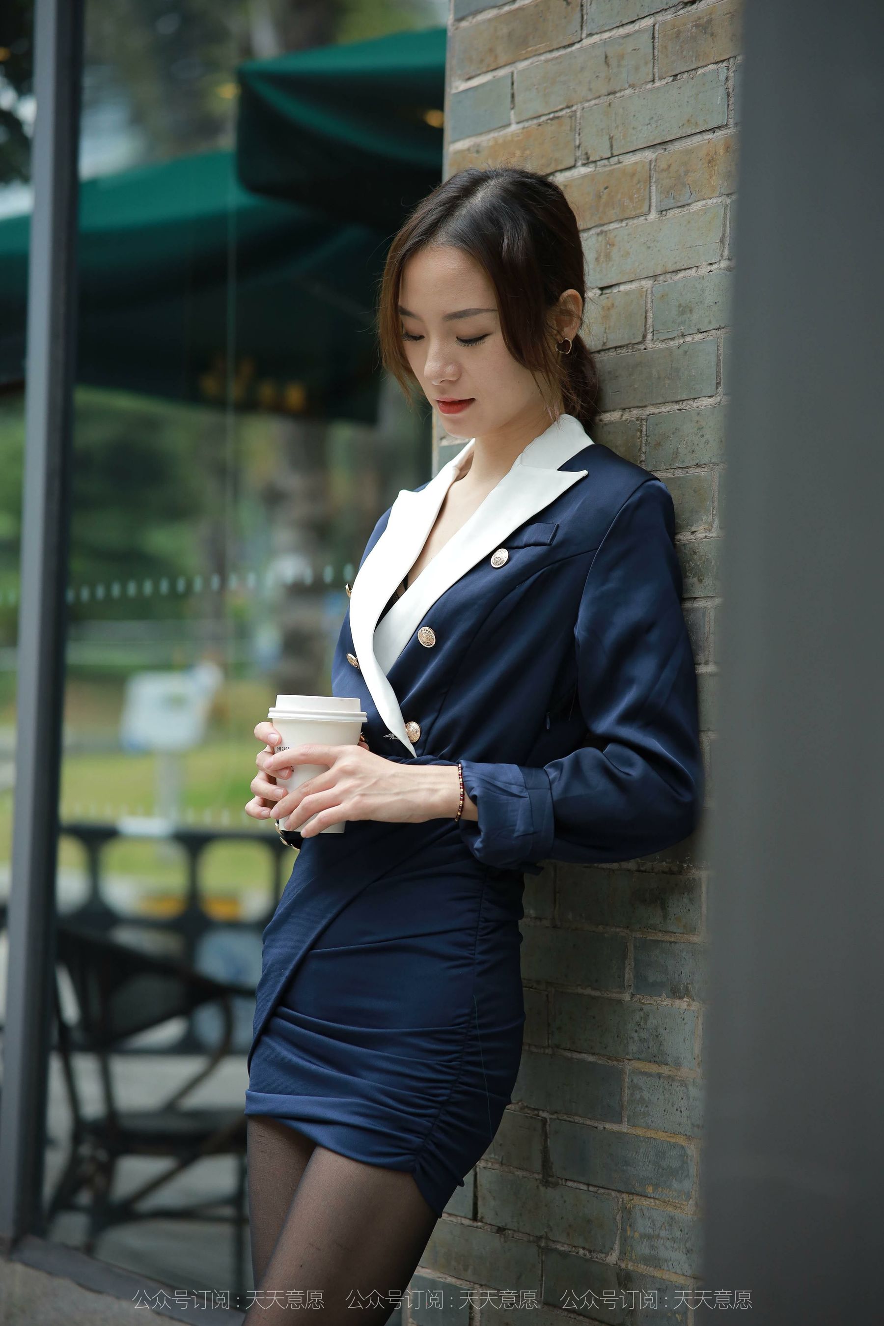 模特 小六 《姓感包臀职业装》-图37