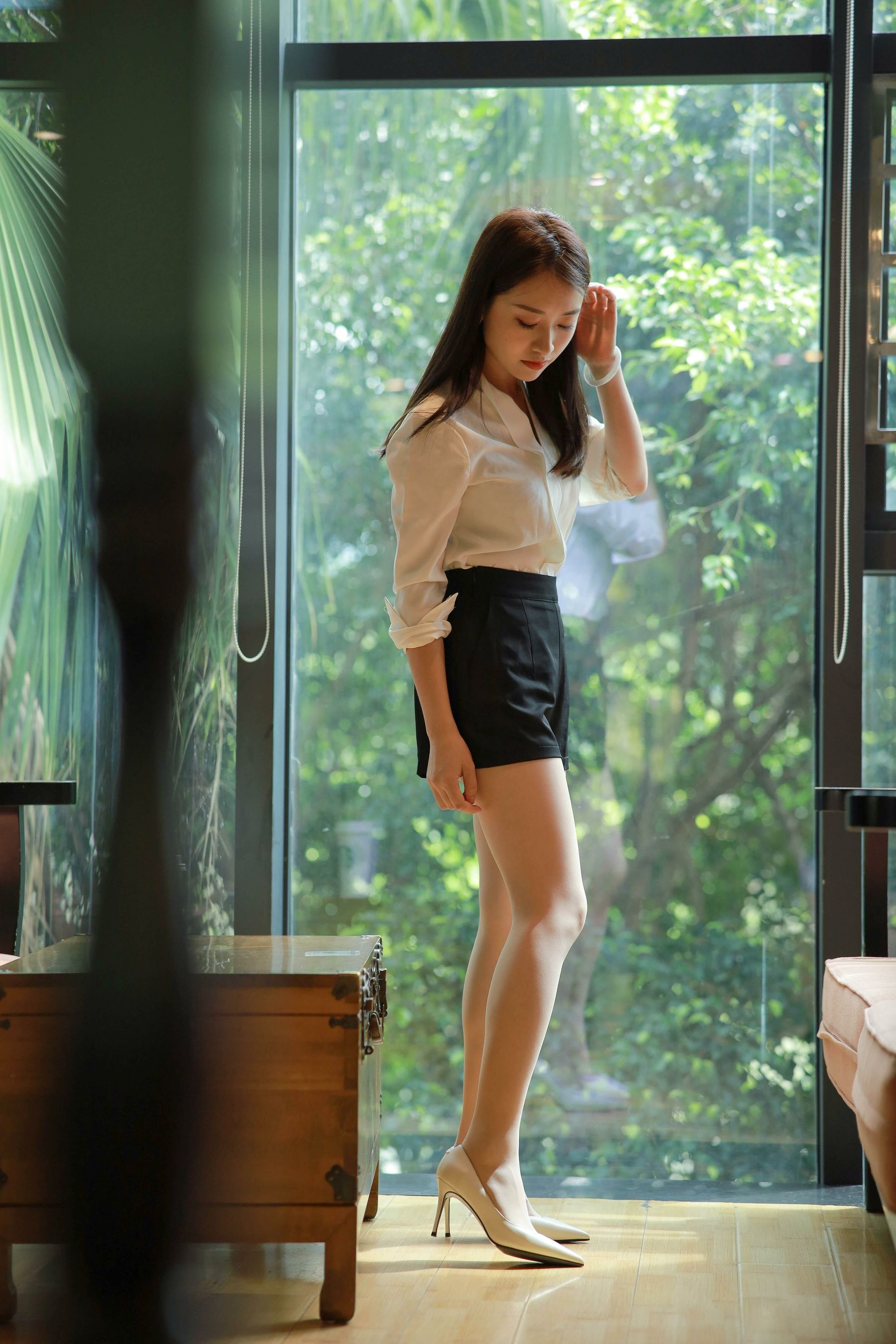 模特 小婕 《沙发上的佳人》-图39