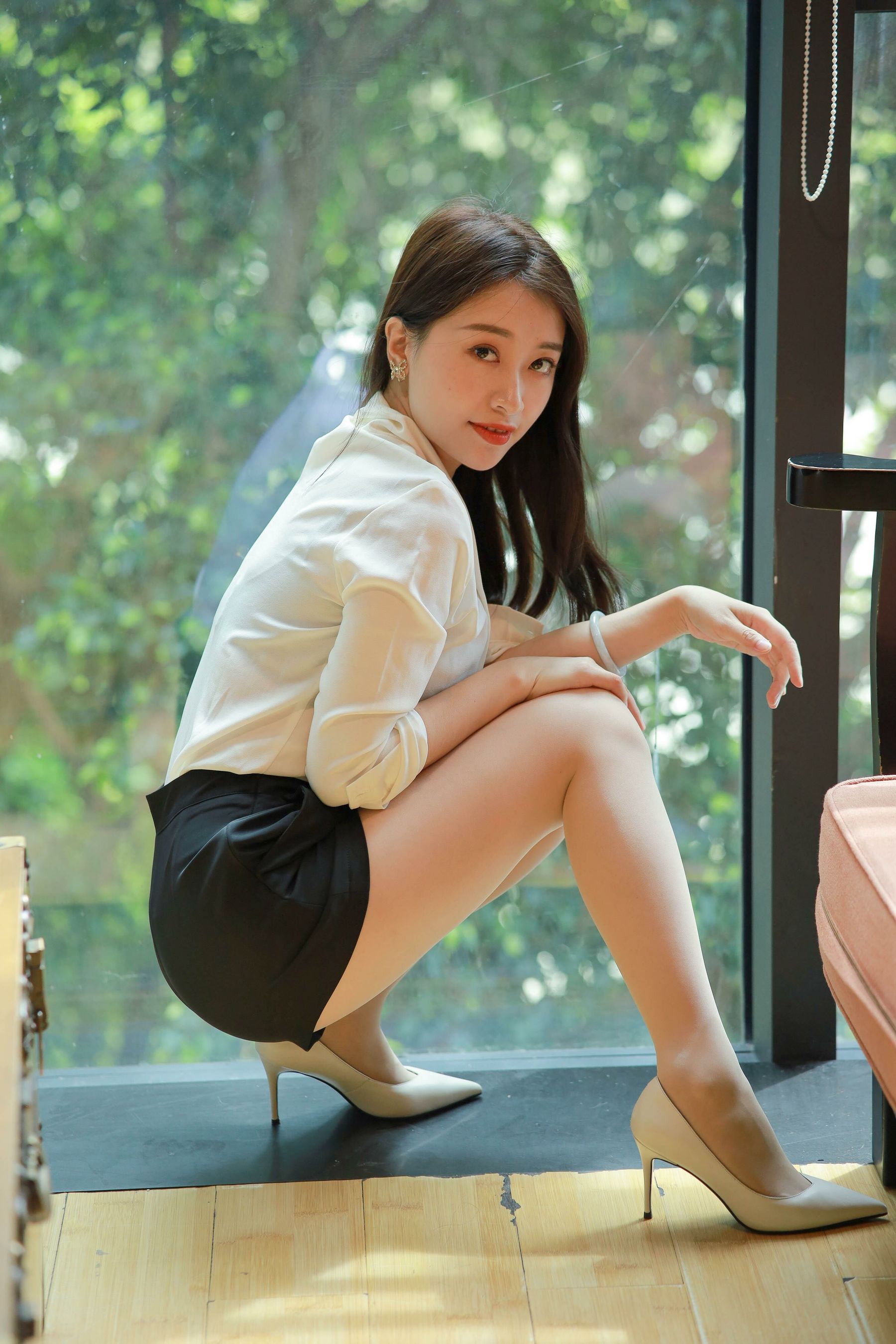 模特 小婕 《沙发上的佳人》-图47