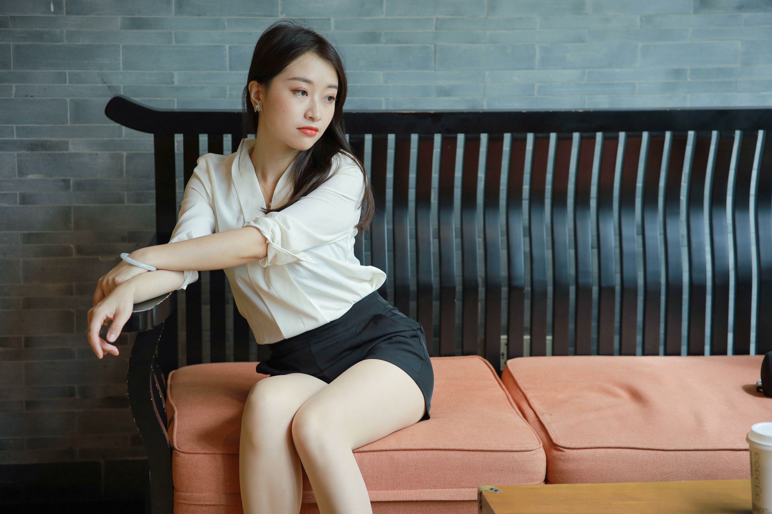 模特 小婕 《沙发上的佳人》-图50
