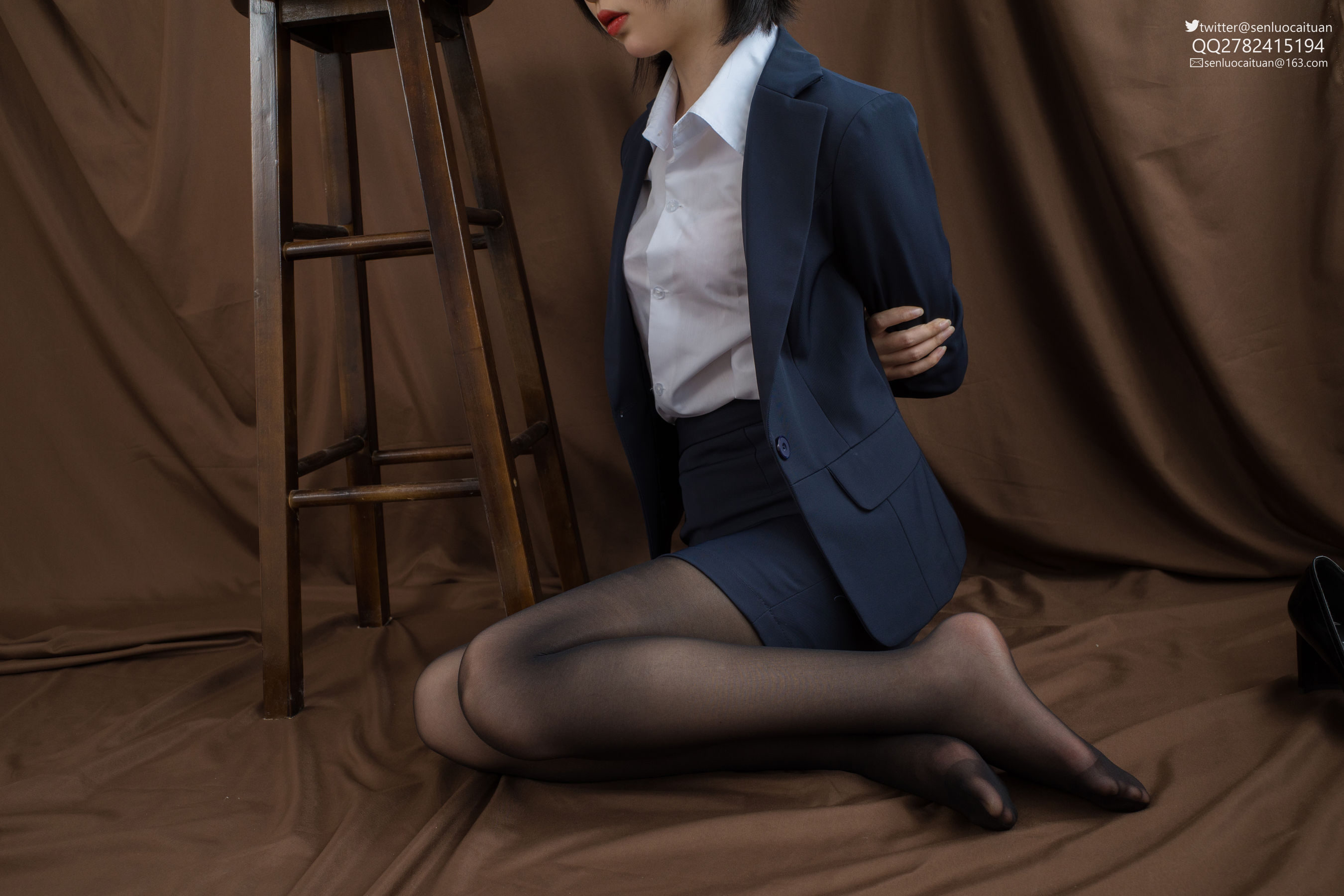 JKFUN-GG-04 OL黑丝-图20