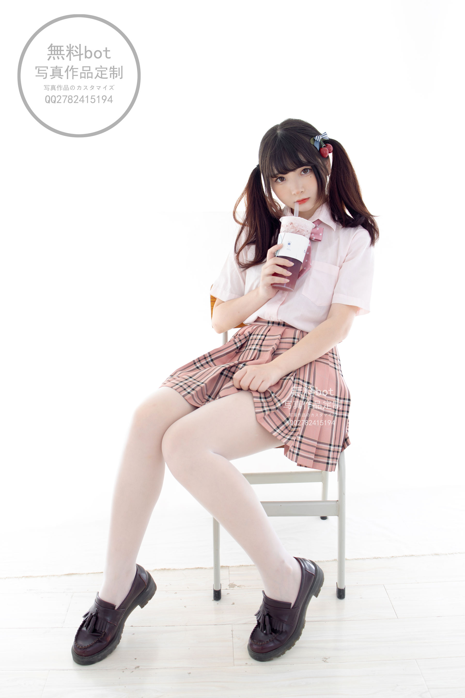無料001 JK格子裙-图10