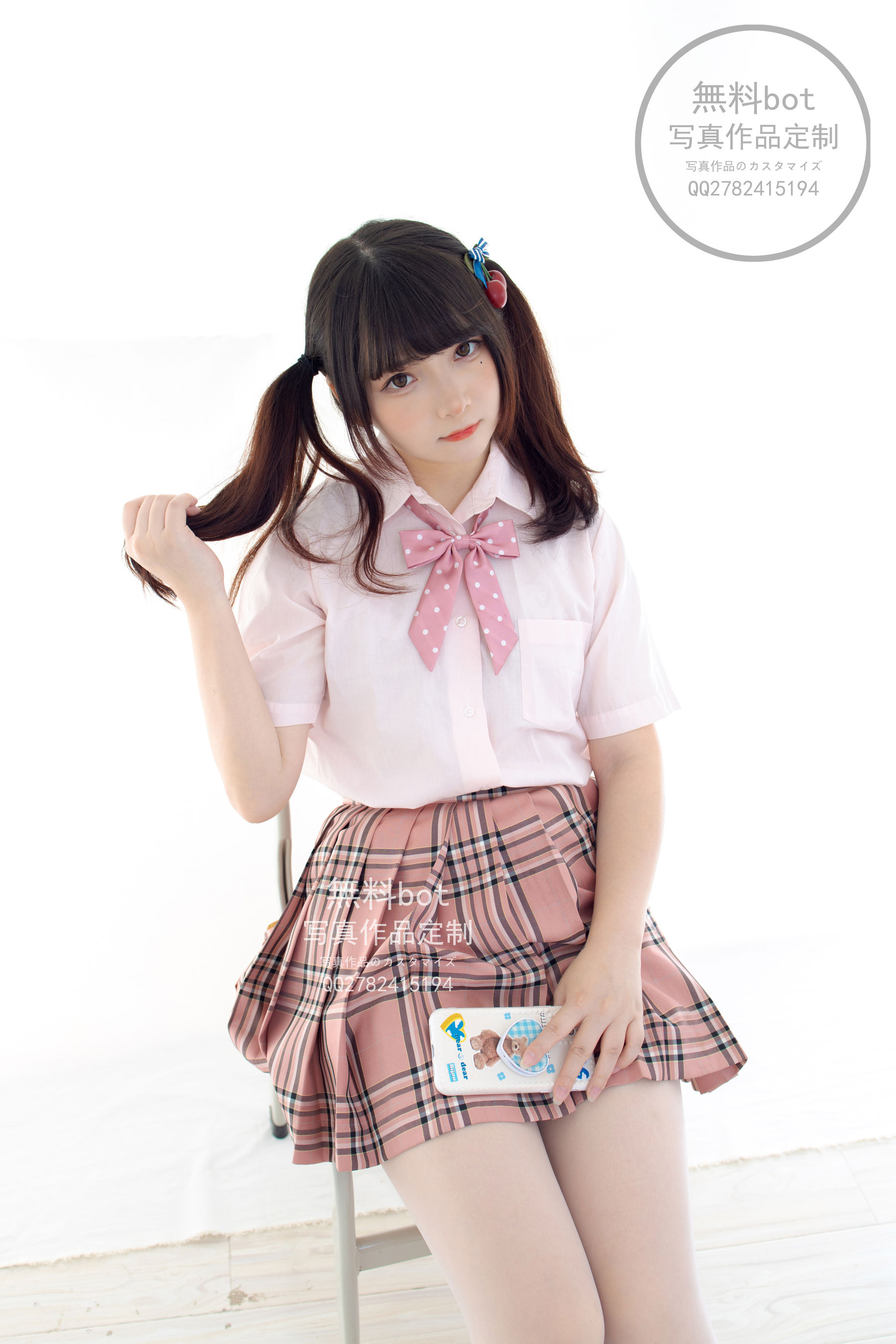 無料001 JK格子裙-图1