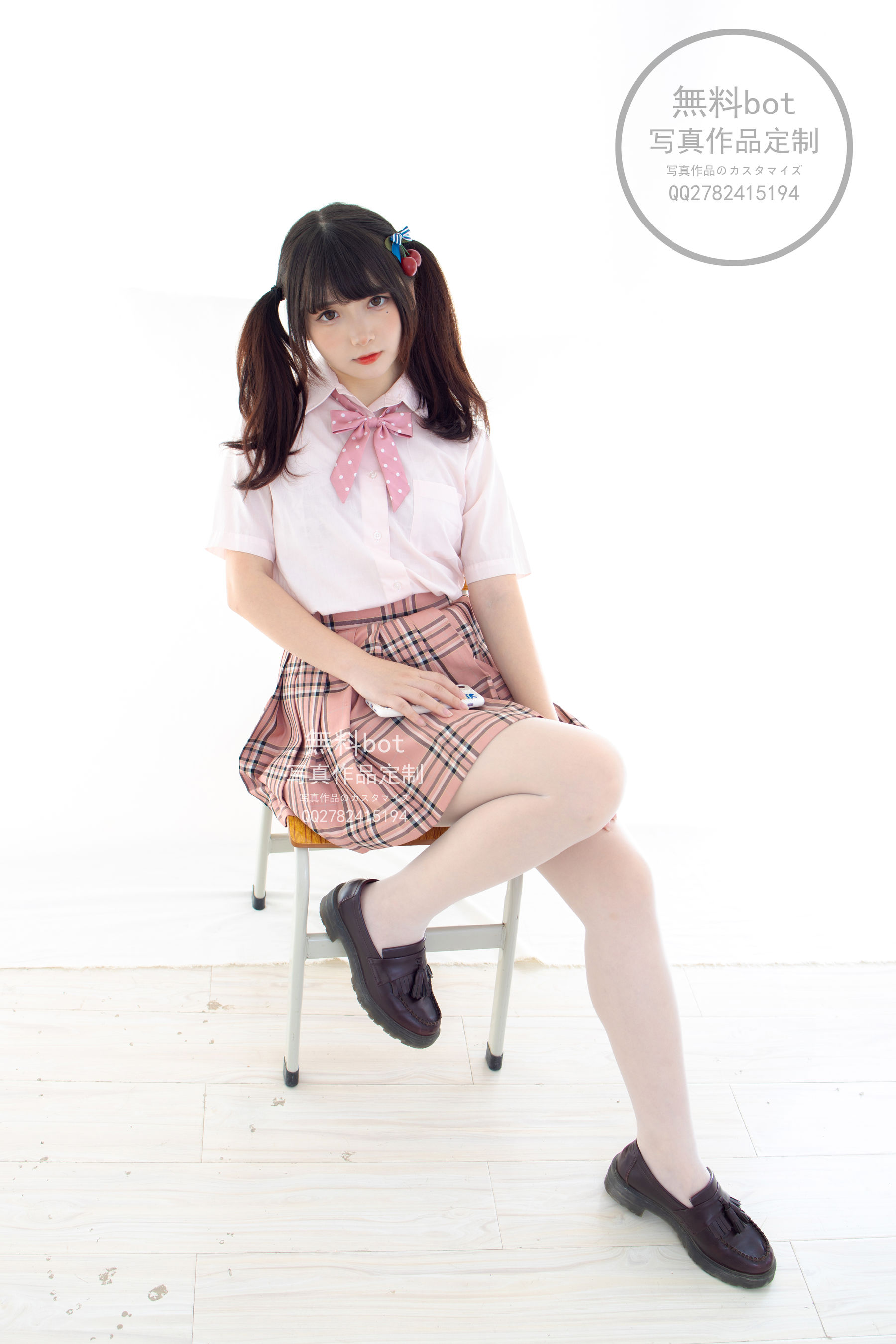 無料001 JK格子裙-图4