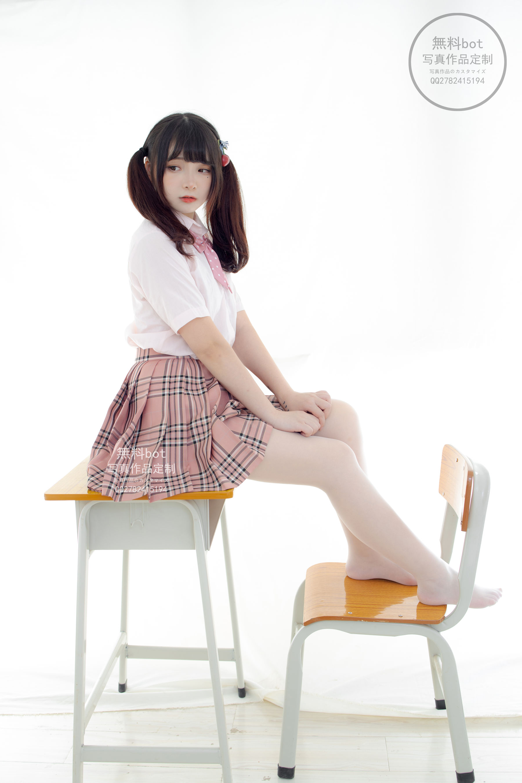 無料001 JK格子裙-图58