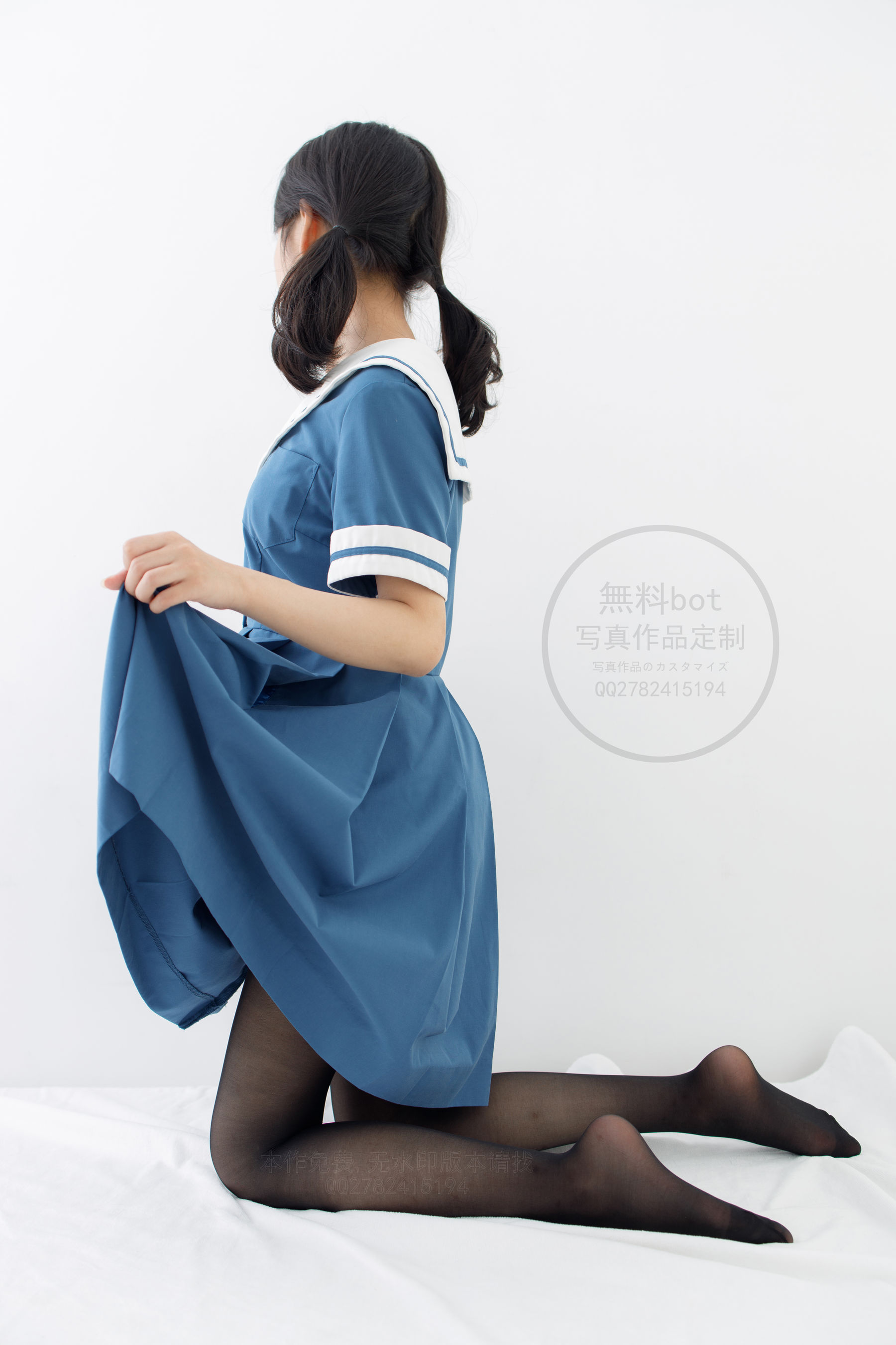 無料002 黑丝水手裙-图24