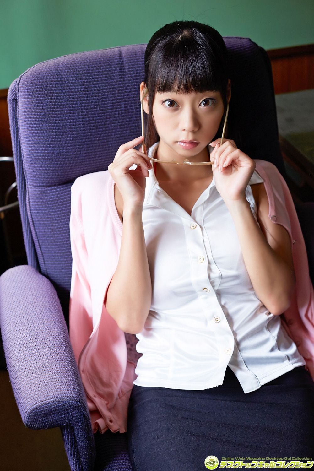 青山ひかる/青山光《迫力満点のIカップ爆乳が学校で大暴れ!!》   NO.1341-图26