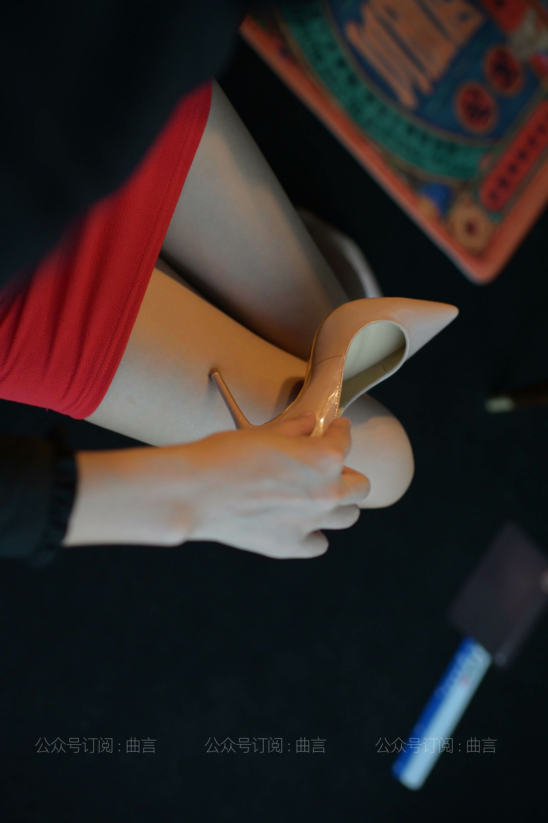 033 肉肉 红裙-图21