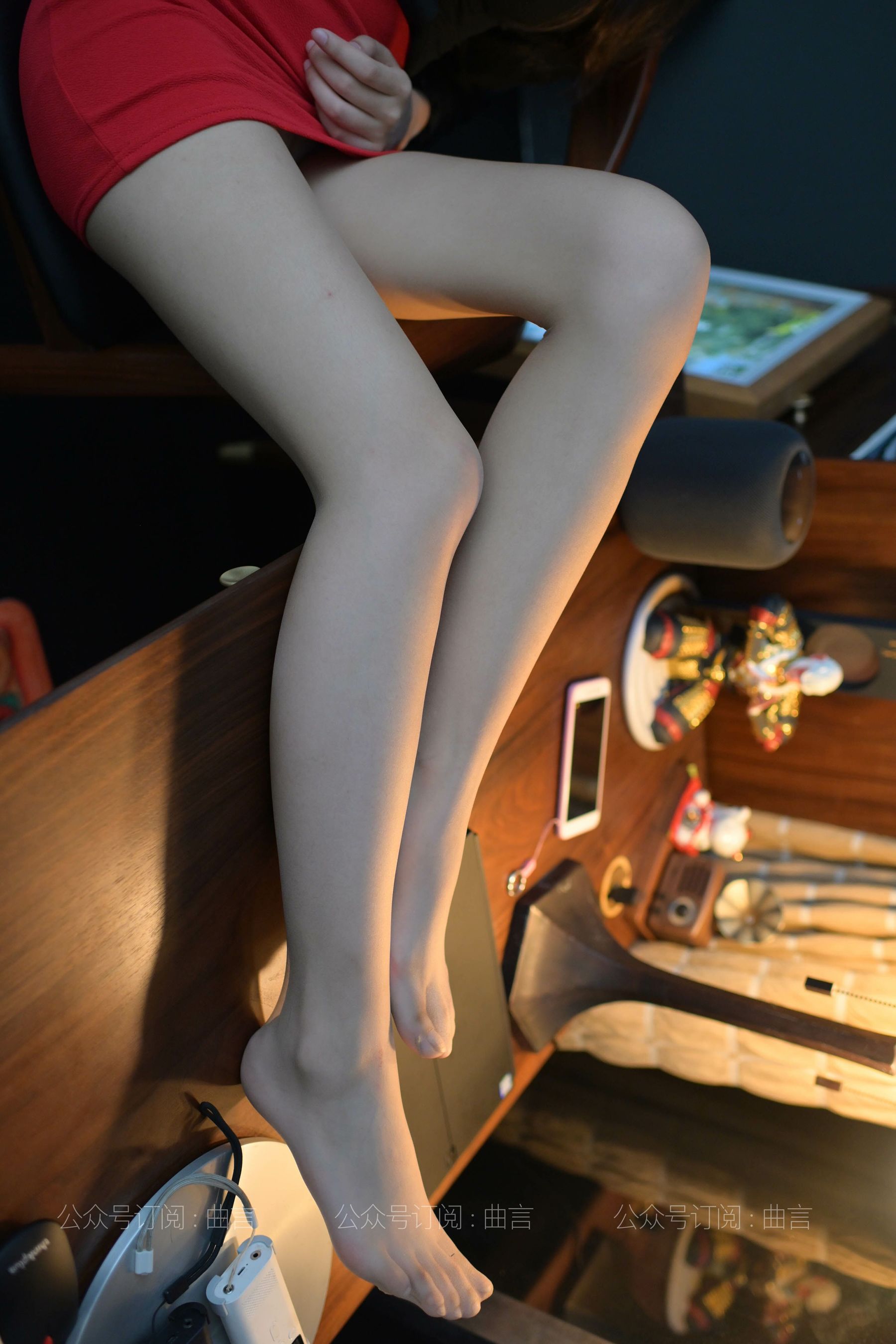 033 肉肉 红裙-图40