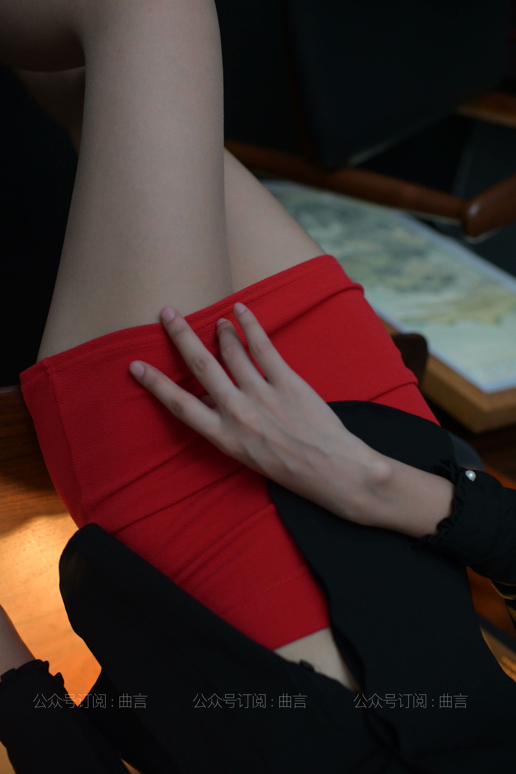 033 肉肉 红裙-图59