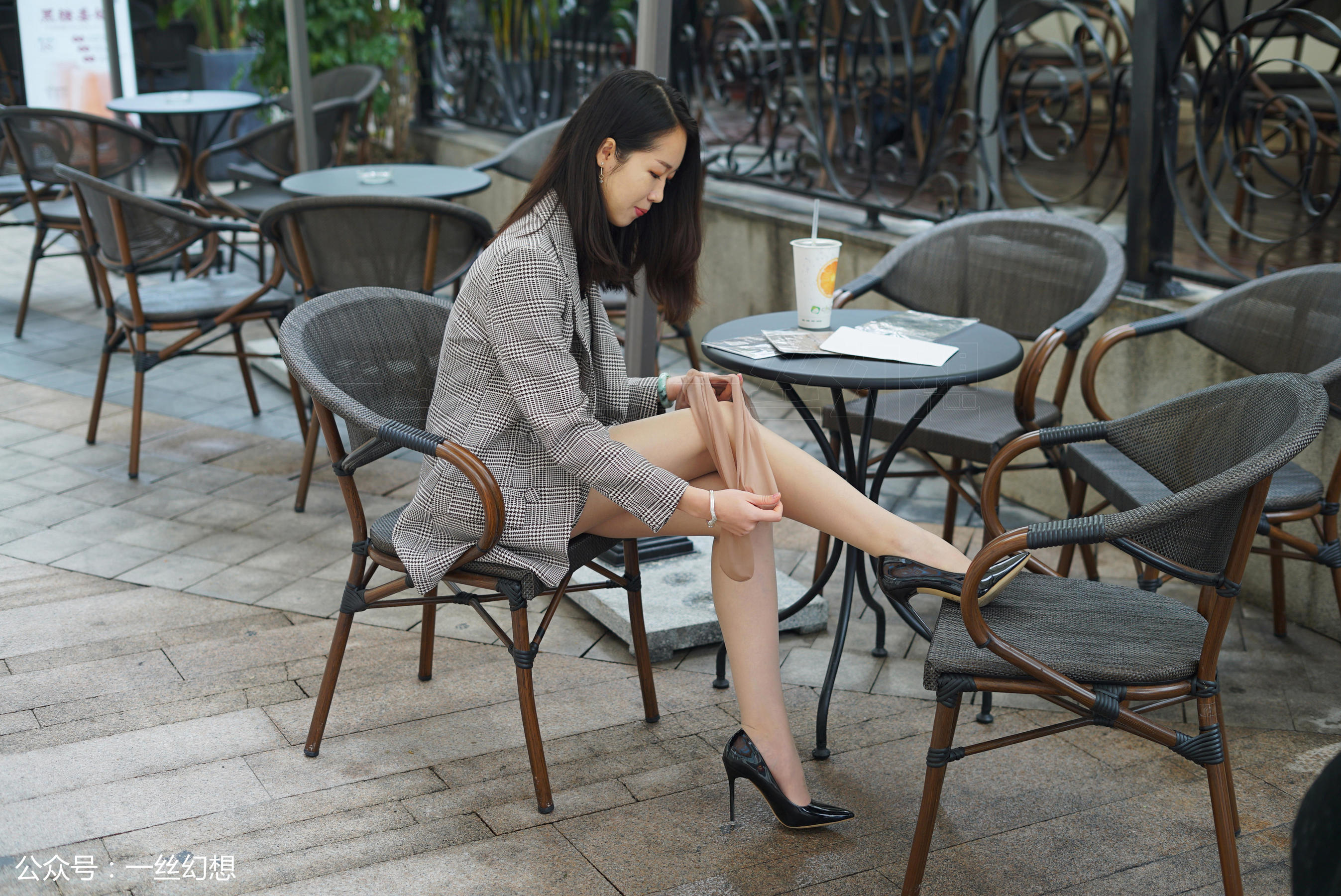 袜小喵×一丝幻想 No.032 茜茜-图17