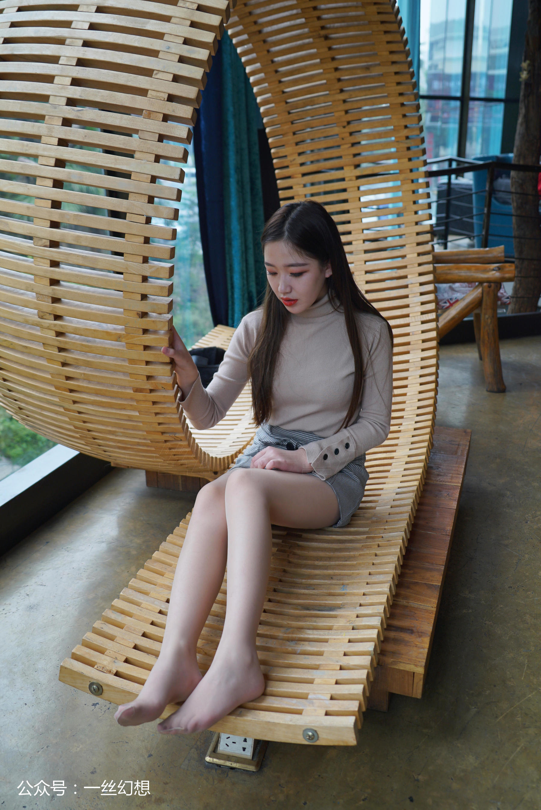 袜小喵×一丝幻想 No.035 ViVi-图51