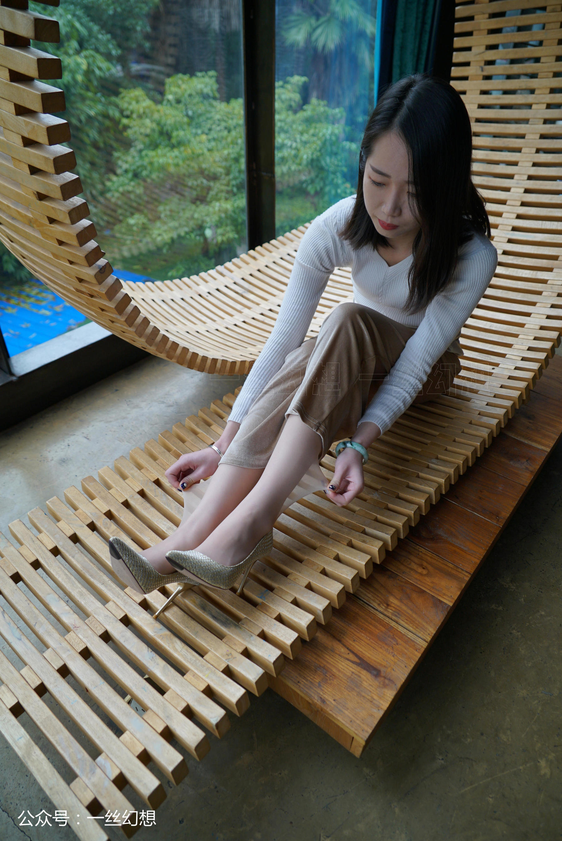 袜小喵×一丝幻想 No.042 茜茜-图7