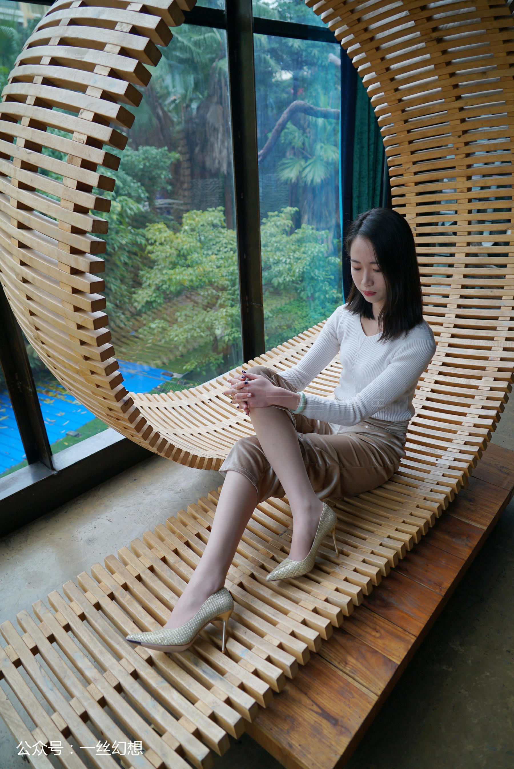 袜小喵×一丝幻想 No.042 茜茜-图8