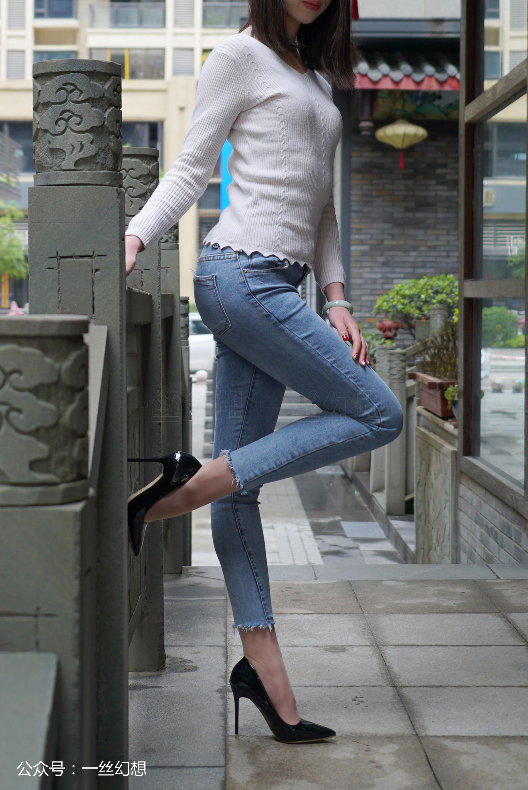 袜小喵×一丝幻想 No.052 茜茜-图16