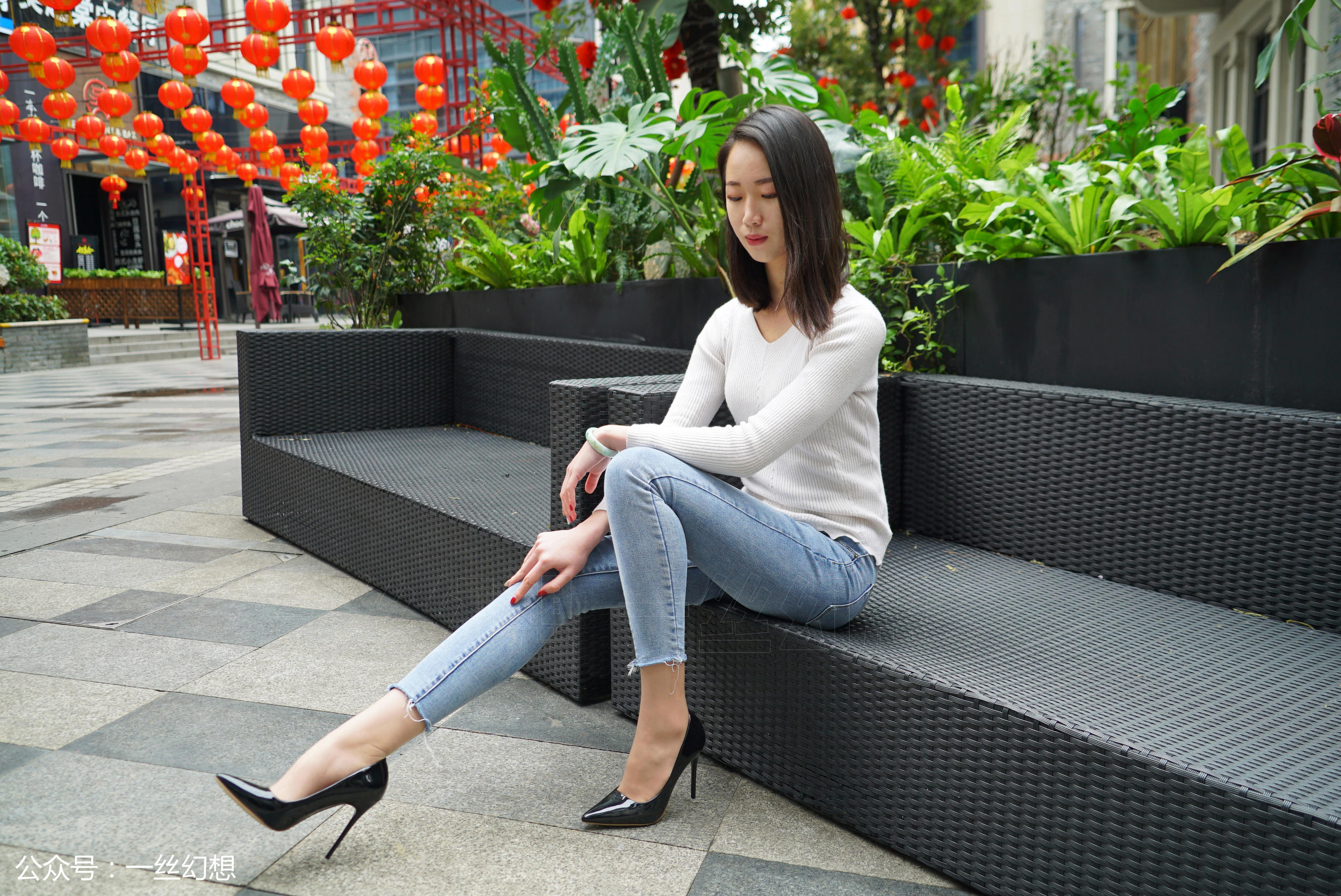 袜小喵×一丝幻想 No.052 茜茜-图21