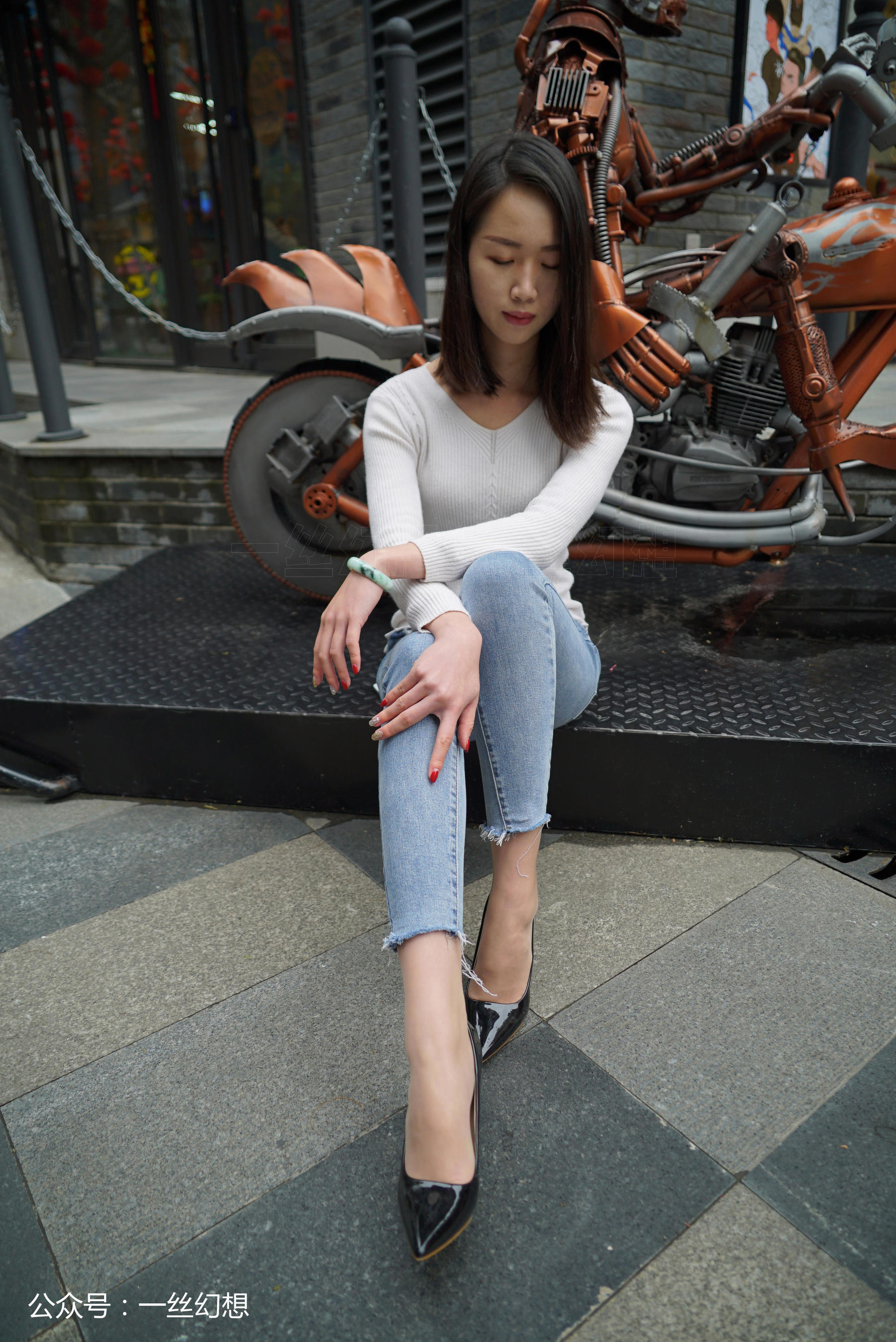 袜小喵×一丝幻想 No.052 茜茜-图29