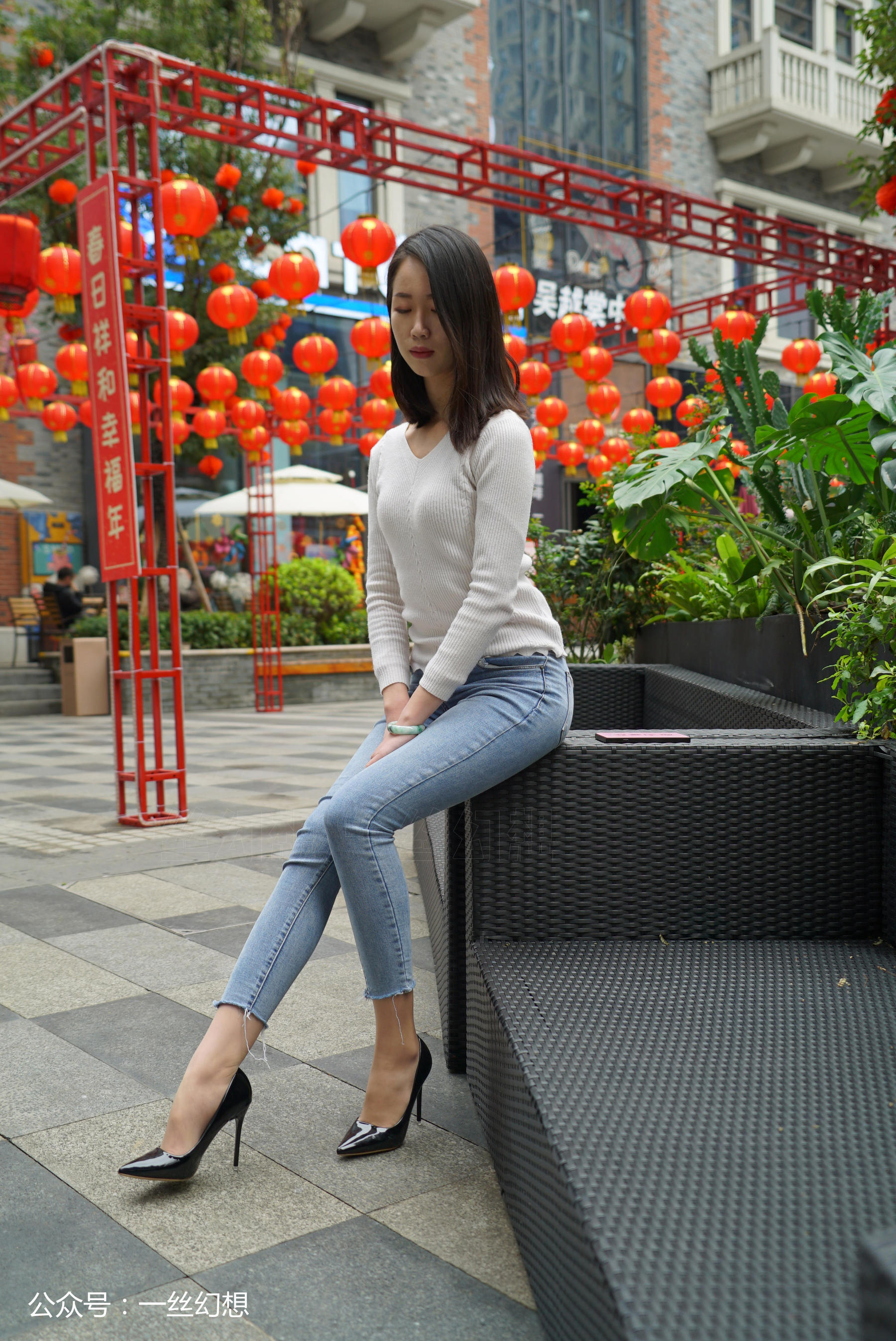 袜小喵×一丝幻想 No.052 茜茜-图4