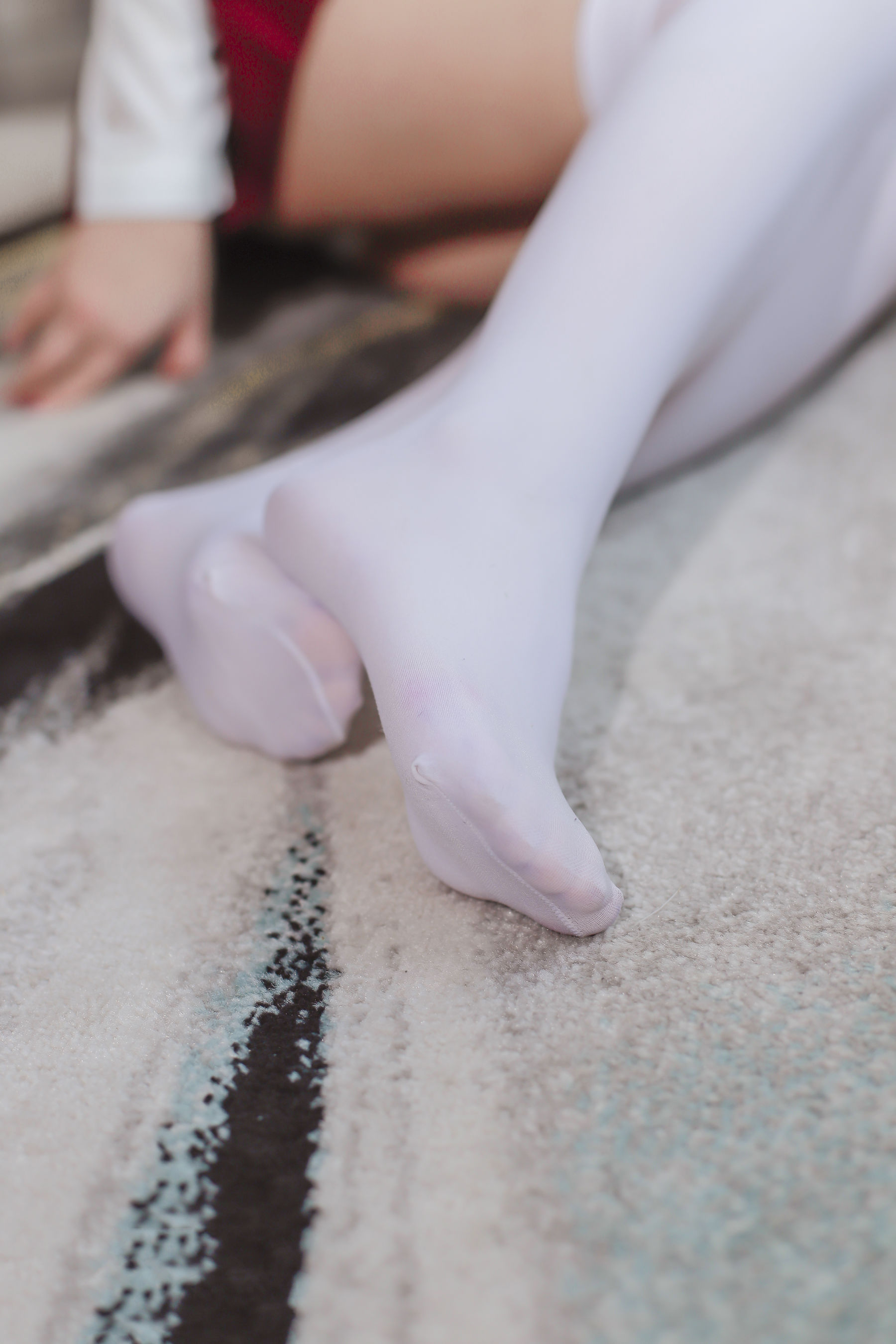 Cosplay日奈娇 - JK少女红裙-图24