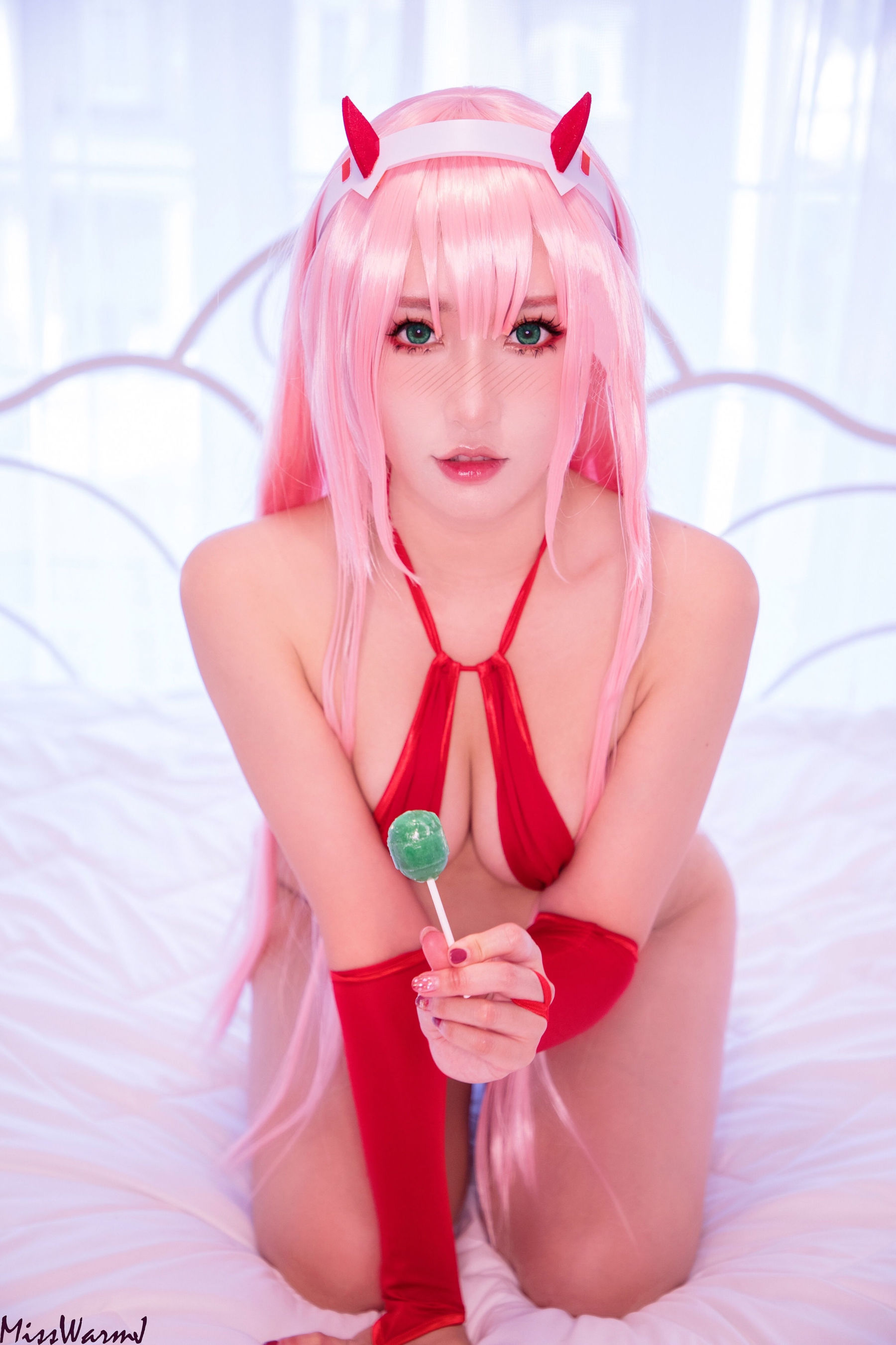 MisswarmJ - Zero Two Bikini-图2