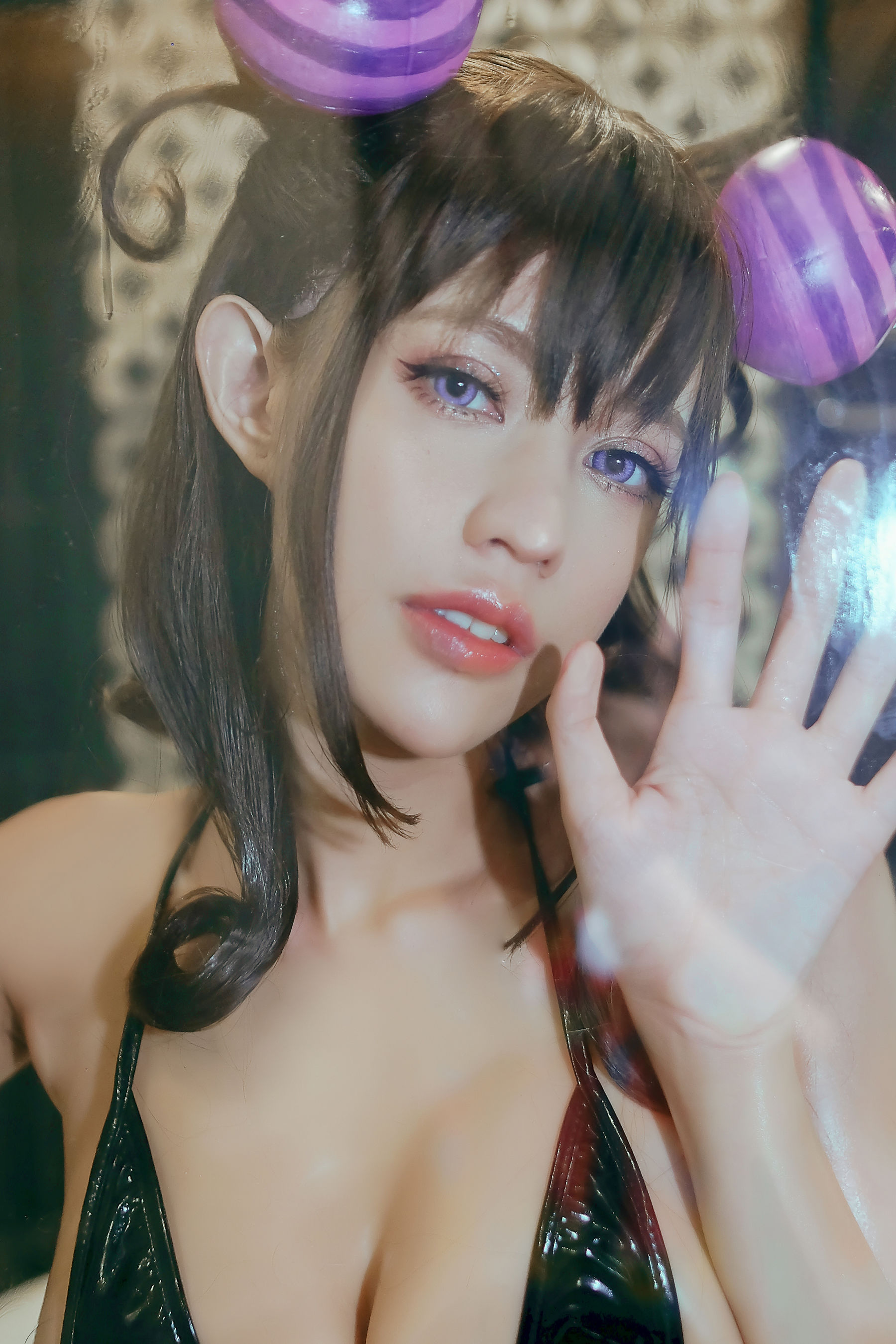 PingPing - 紫式部泳装-图29