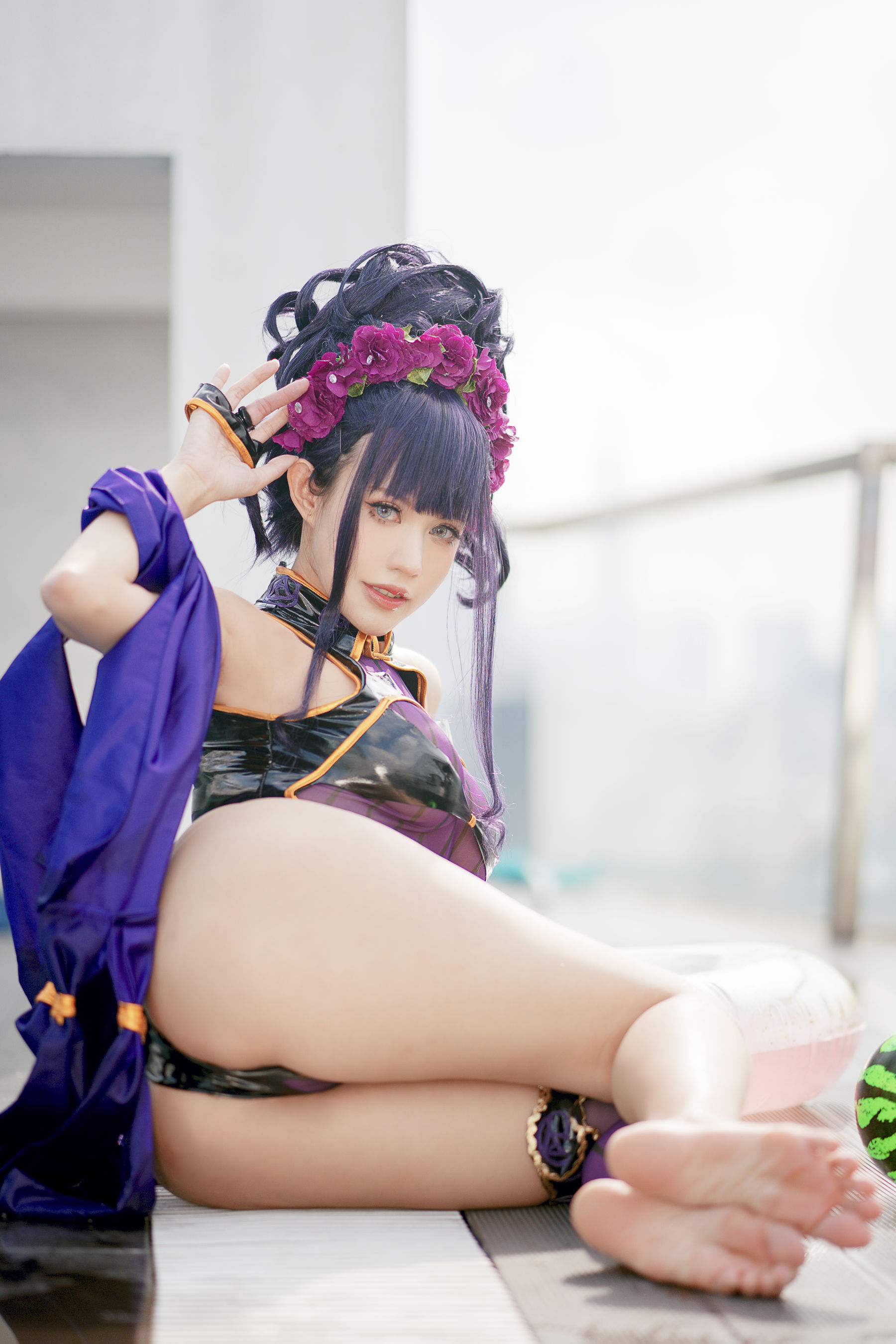 PingPing - 紫式部泳装-图35