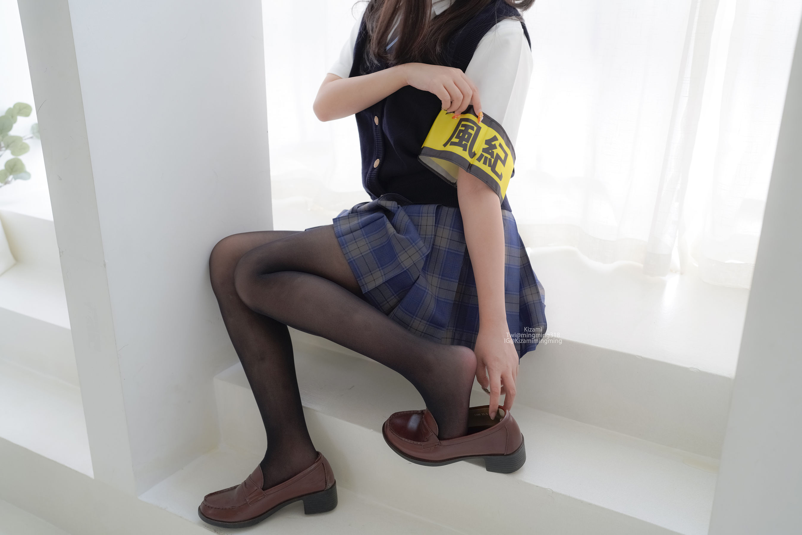 銘銘Kizami - JK黑丝-图99