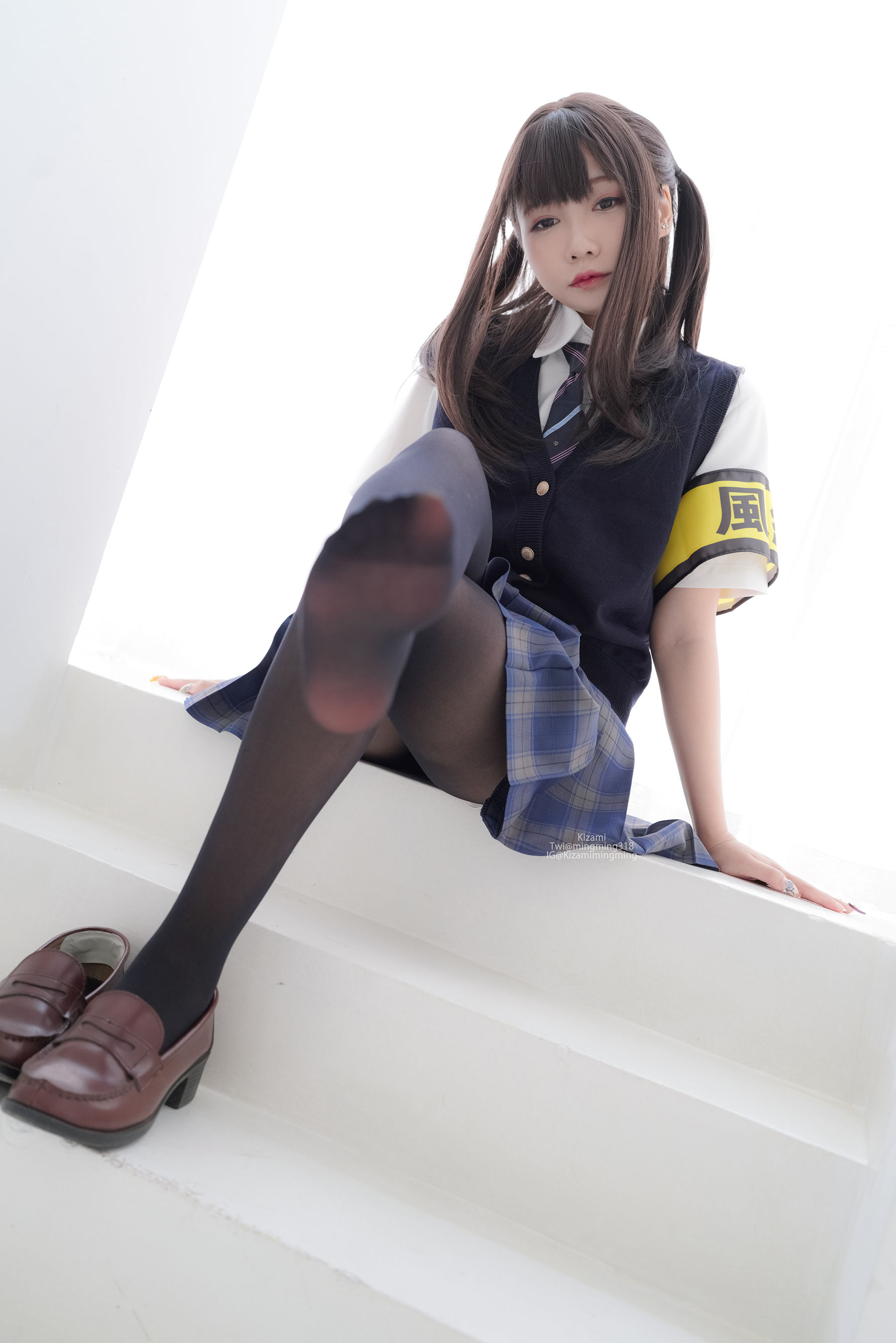 銘銘Kizami - JK黑丝-图104