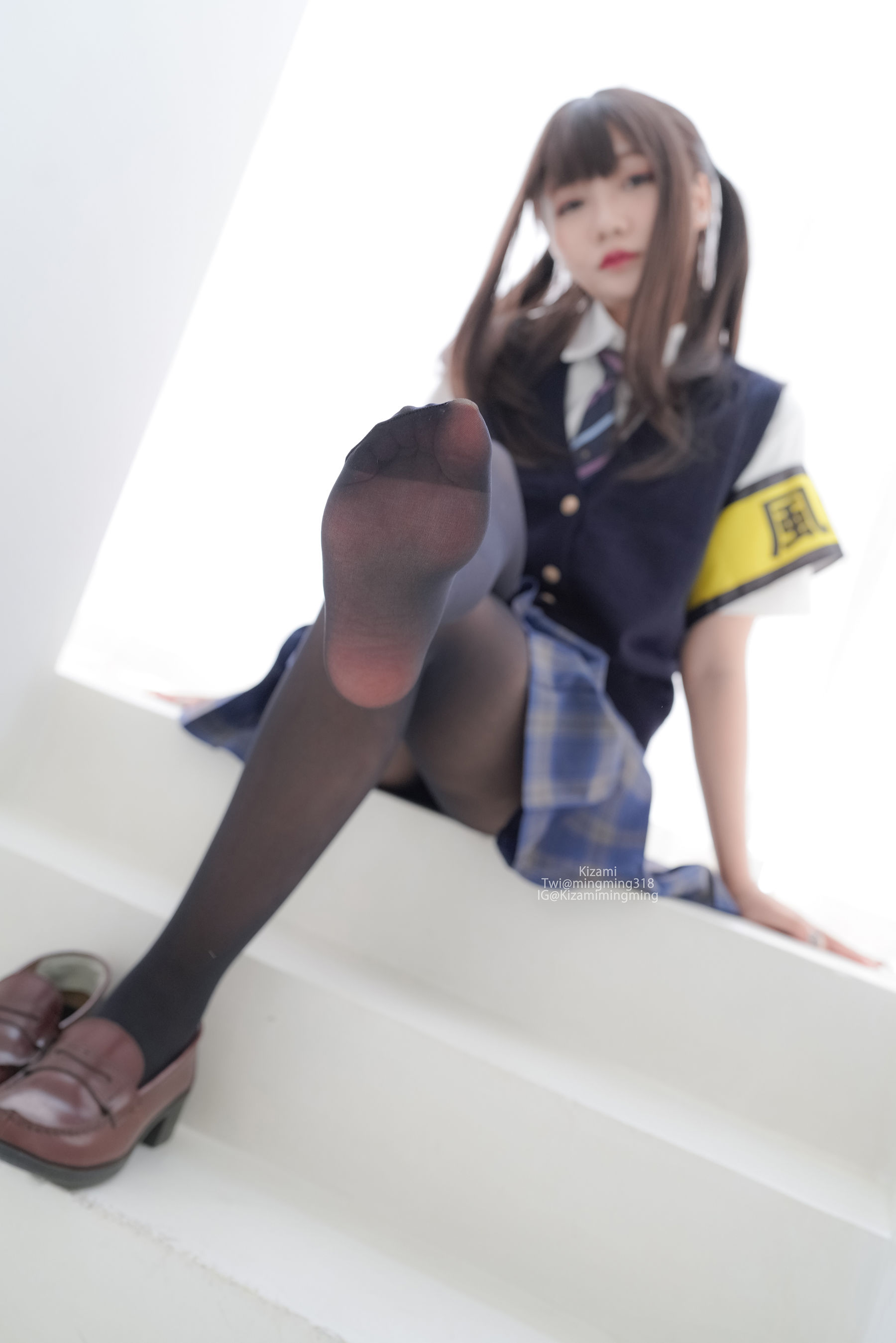 銘銘Kizami - JK黑丝-图105