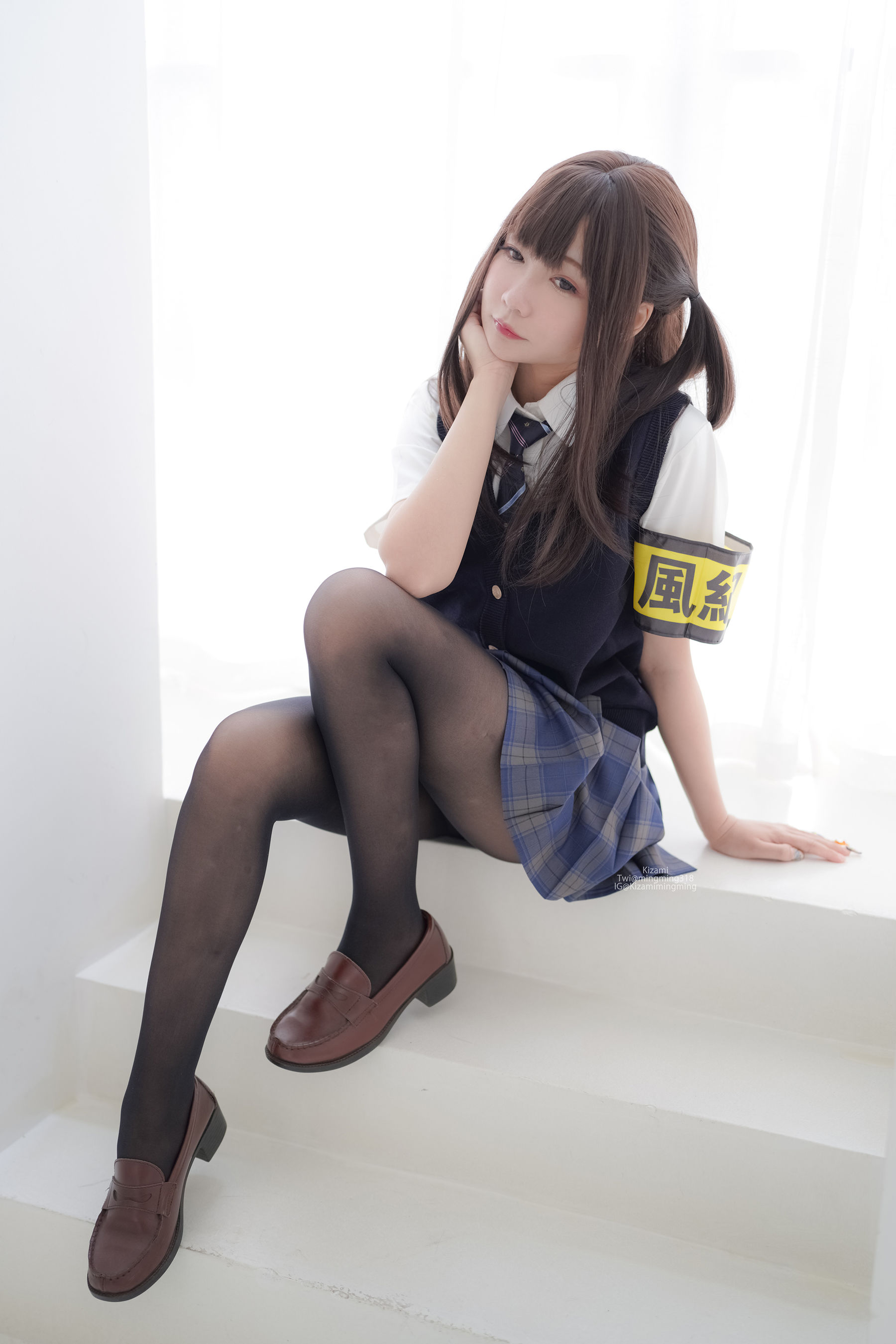 銘銘Kizami - JK黑丝-图106