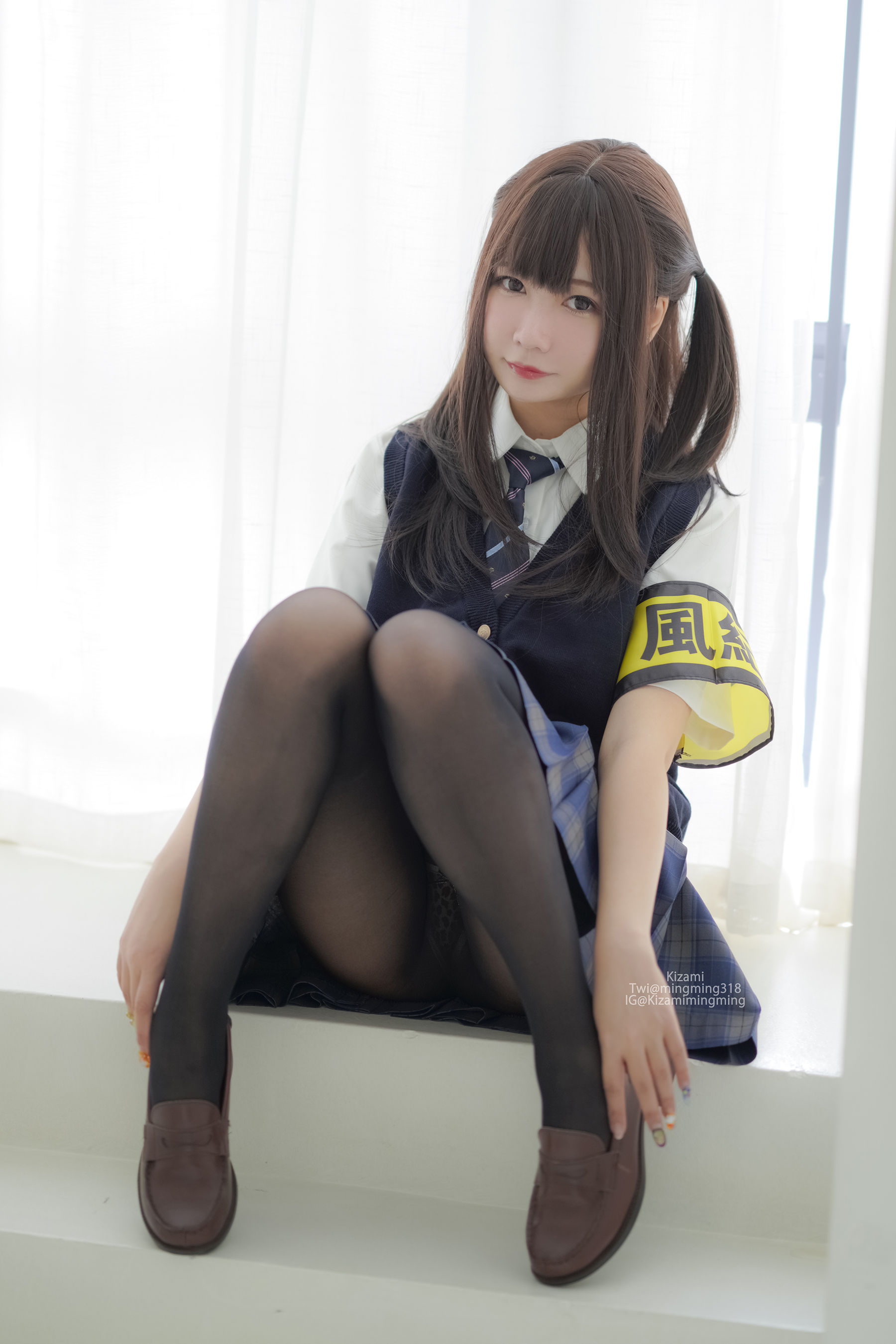 銘銘Kizami - JK黑丝-图118