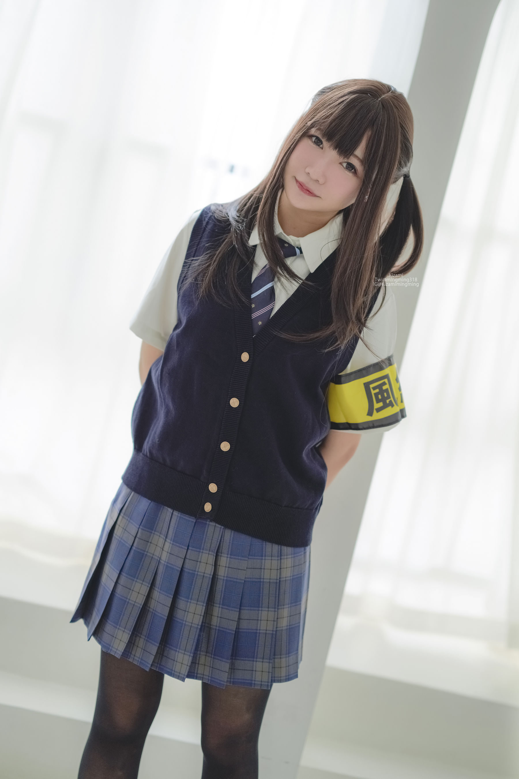 銘銘Kizami - JK黑丝-图121