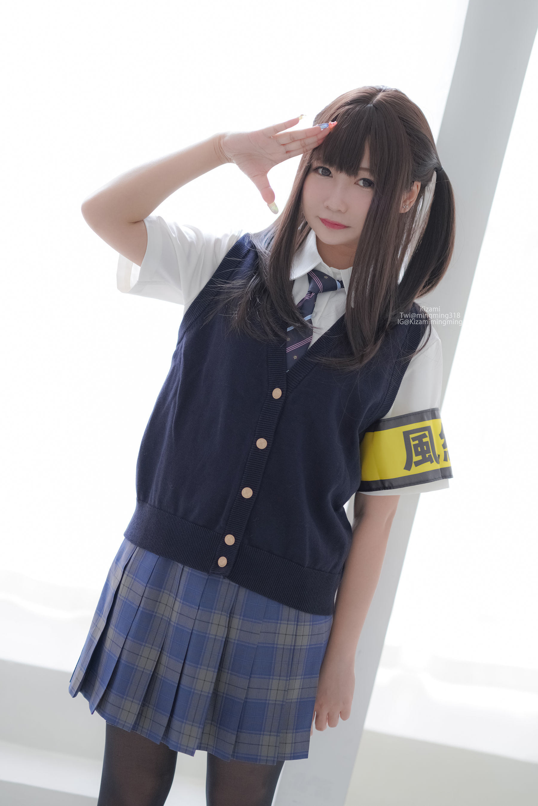 銘銘Kizami - JK黑丝-图122