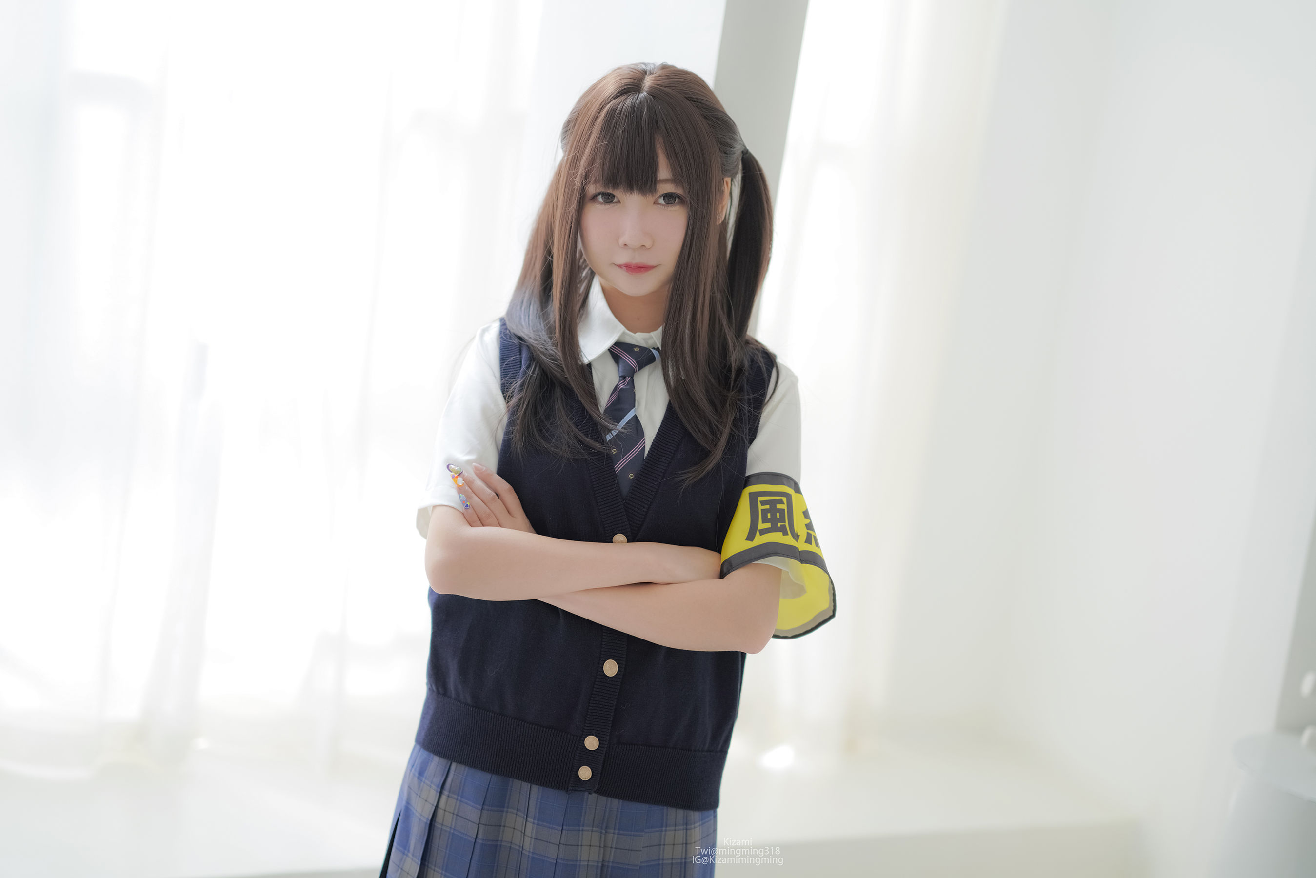 銘銘Kizami - JK黑丝-图124