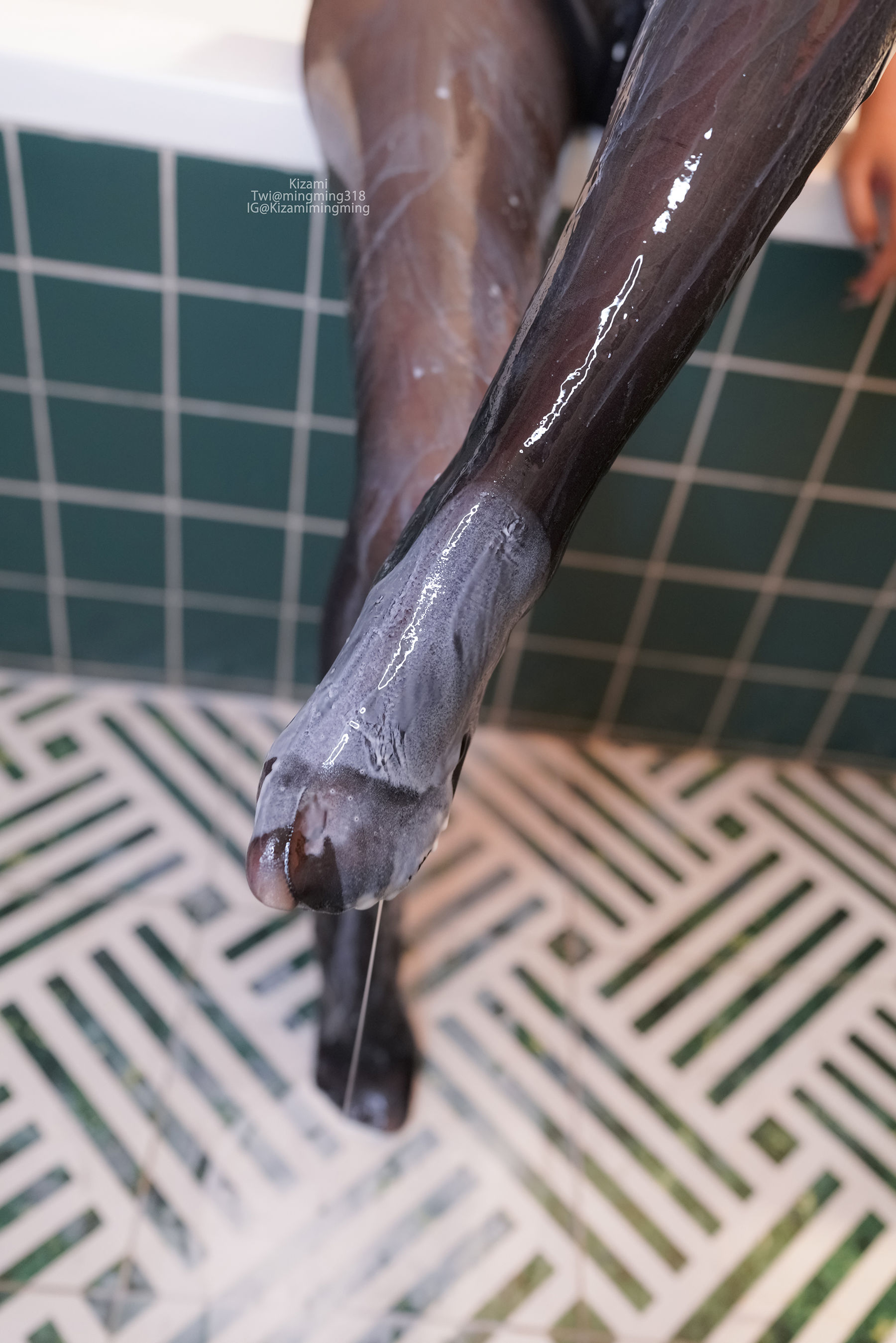 銘銘Kizami - JK黑丝-图32