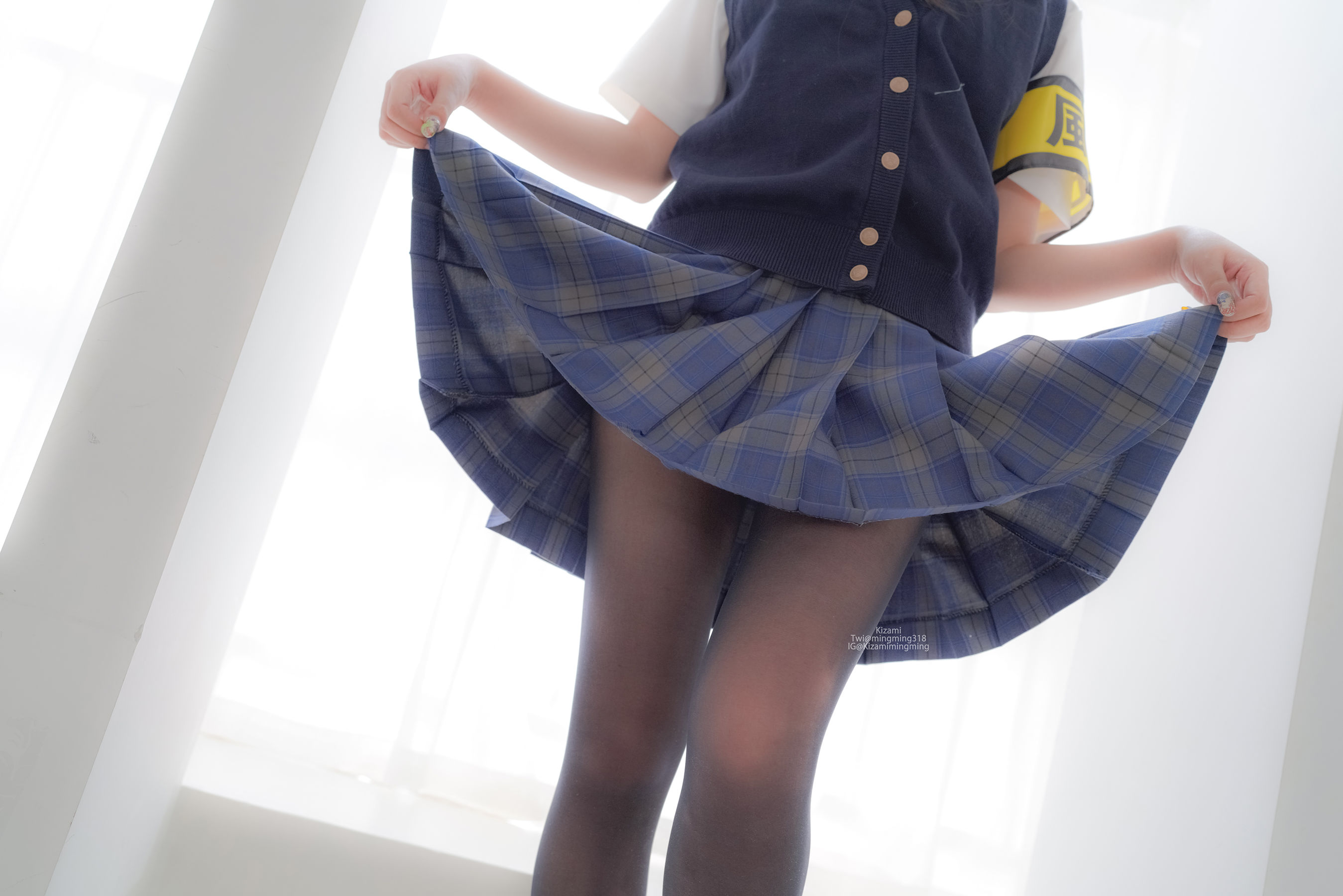 銘銘Kizami - JK黑丝-图61