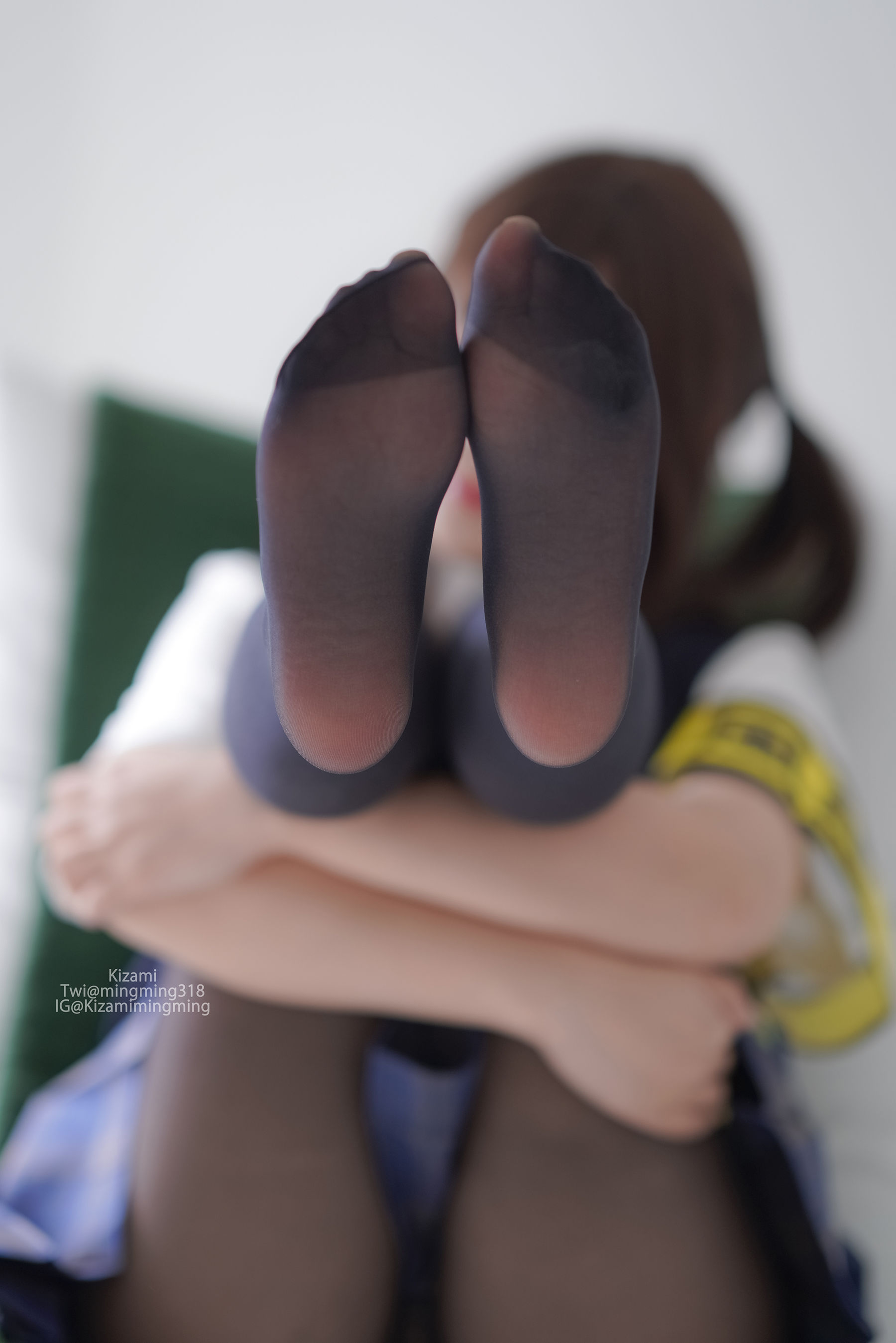 銘銘Kizami - JK黑丝-图81